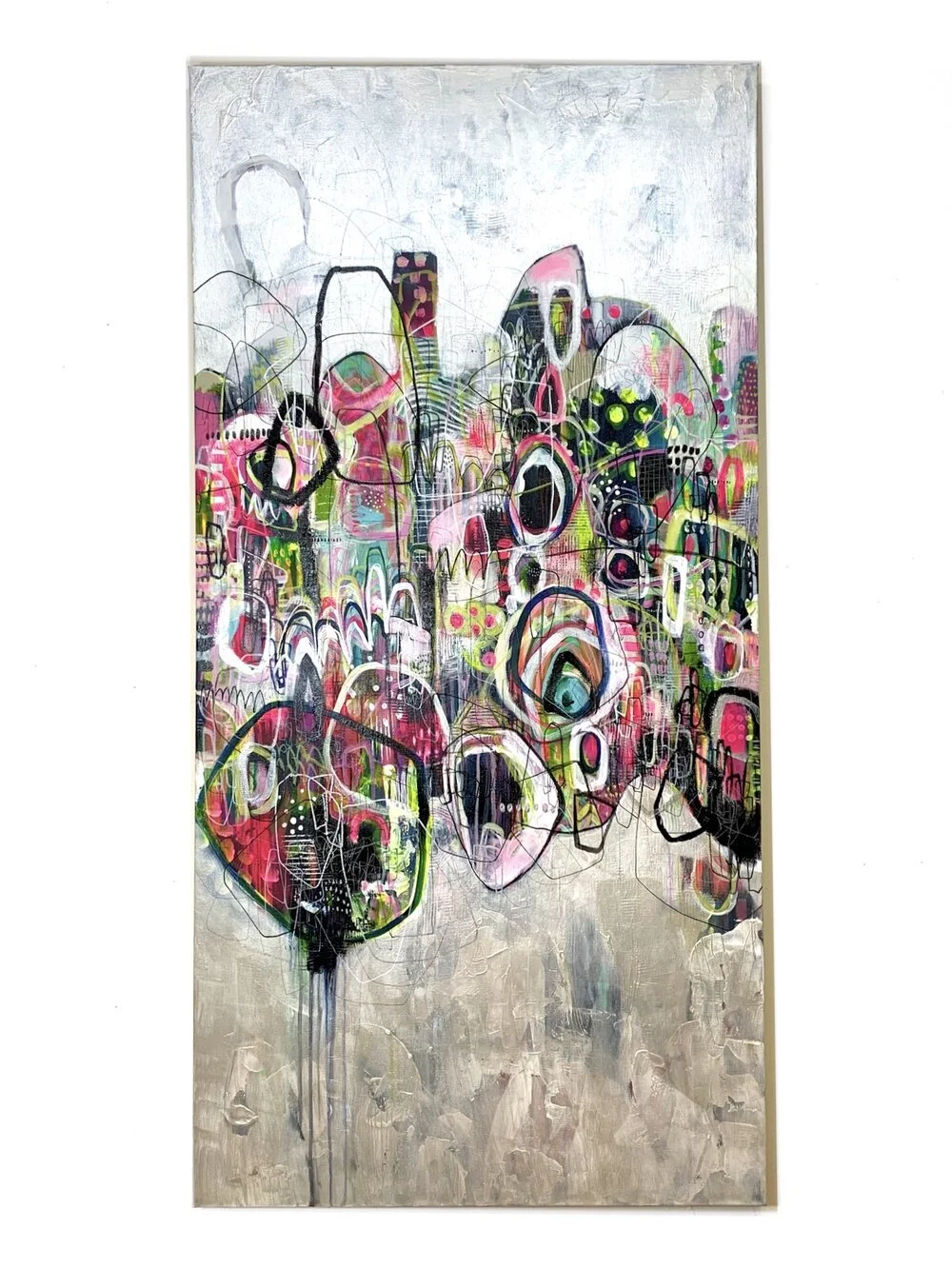 "EVERYBODY GONNA SHINE" | 24” x 48” x 1.5” acrylic