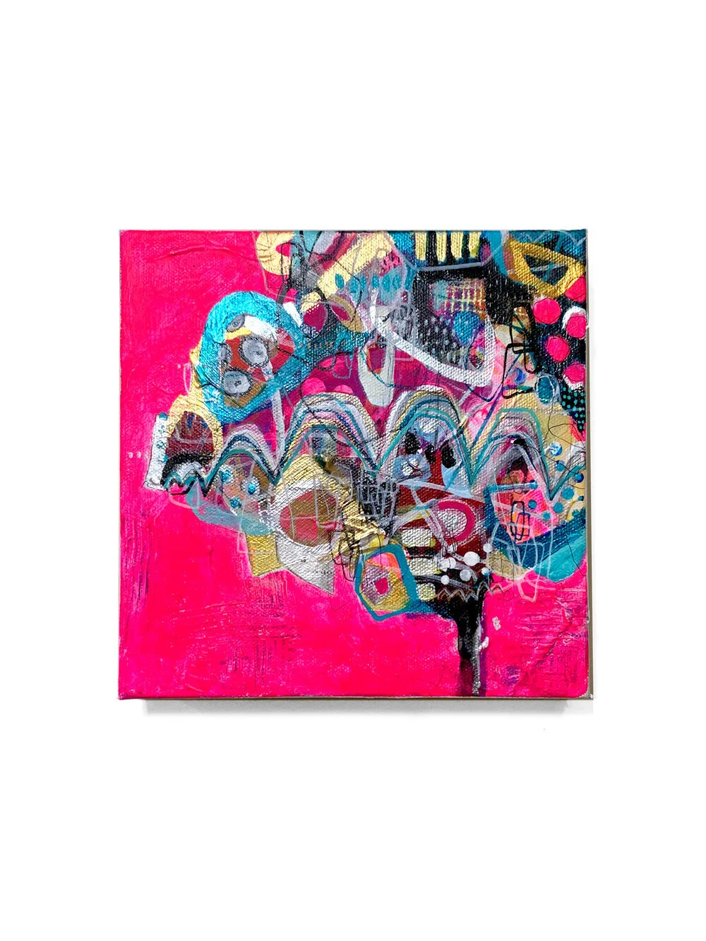 "BLISS BOUQUET" | 8” x 8” x 1.5” acrylic