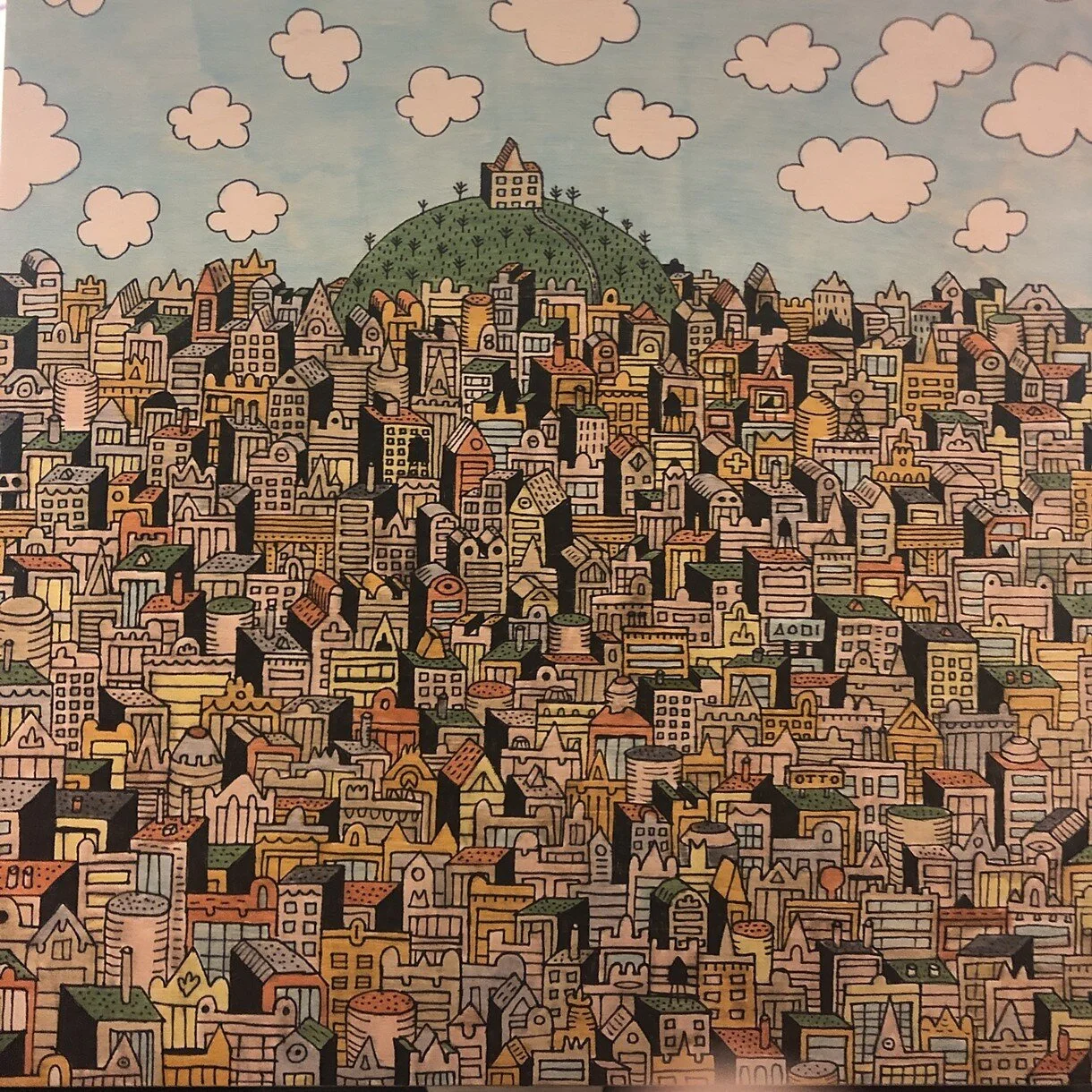 House on the Hill | 12 x 12 | 2019