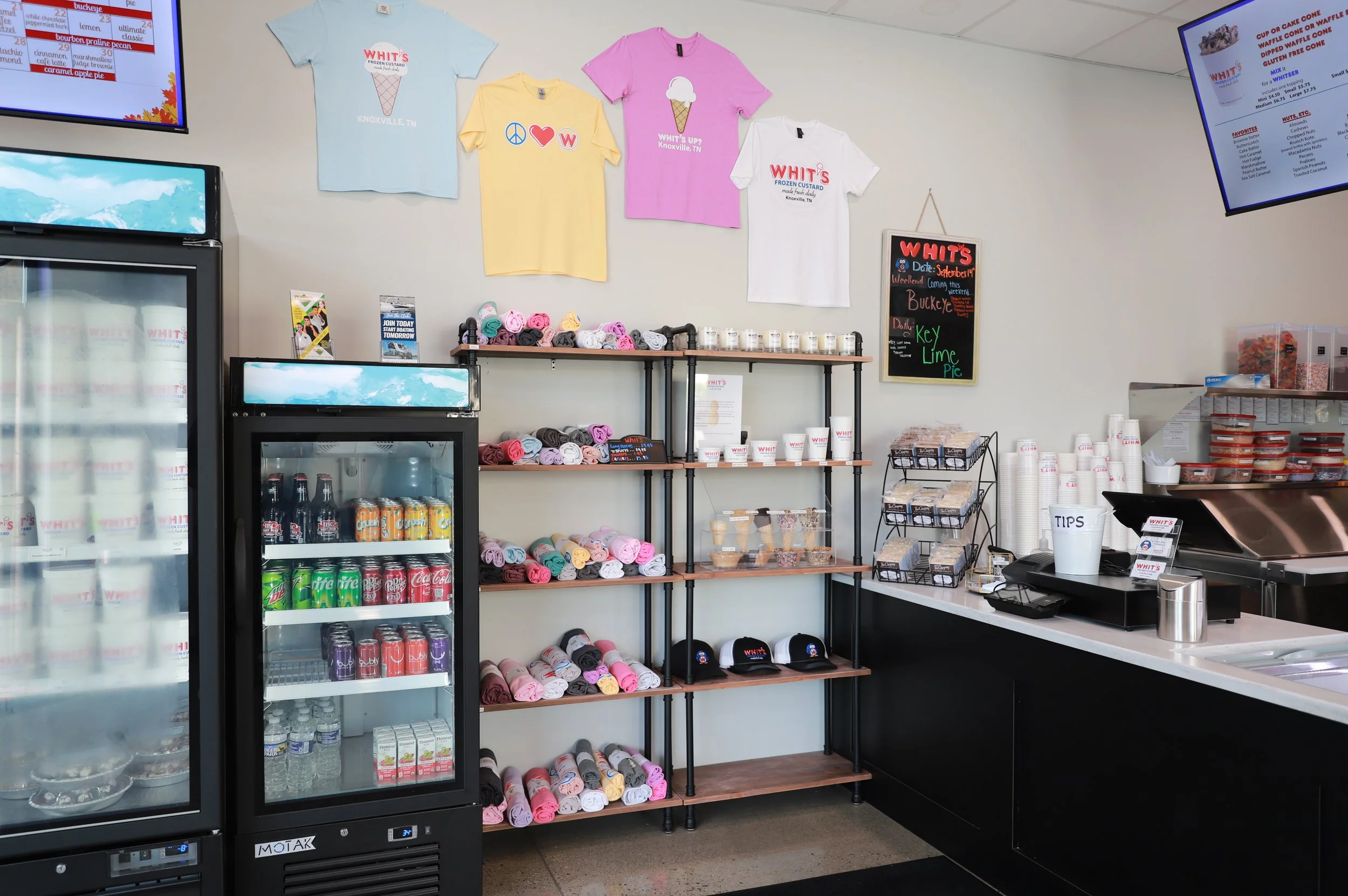 WHIT’S FROZEN CUSTARD OF KNOXVILLE, TN — Whit's Frozen Custard