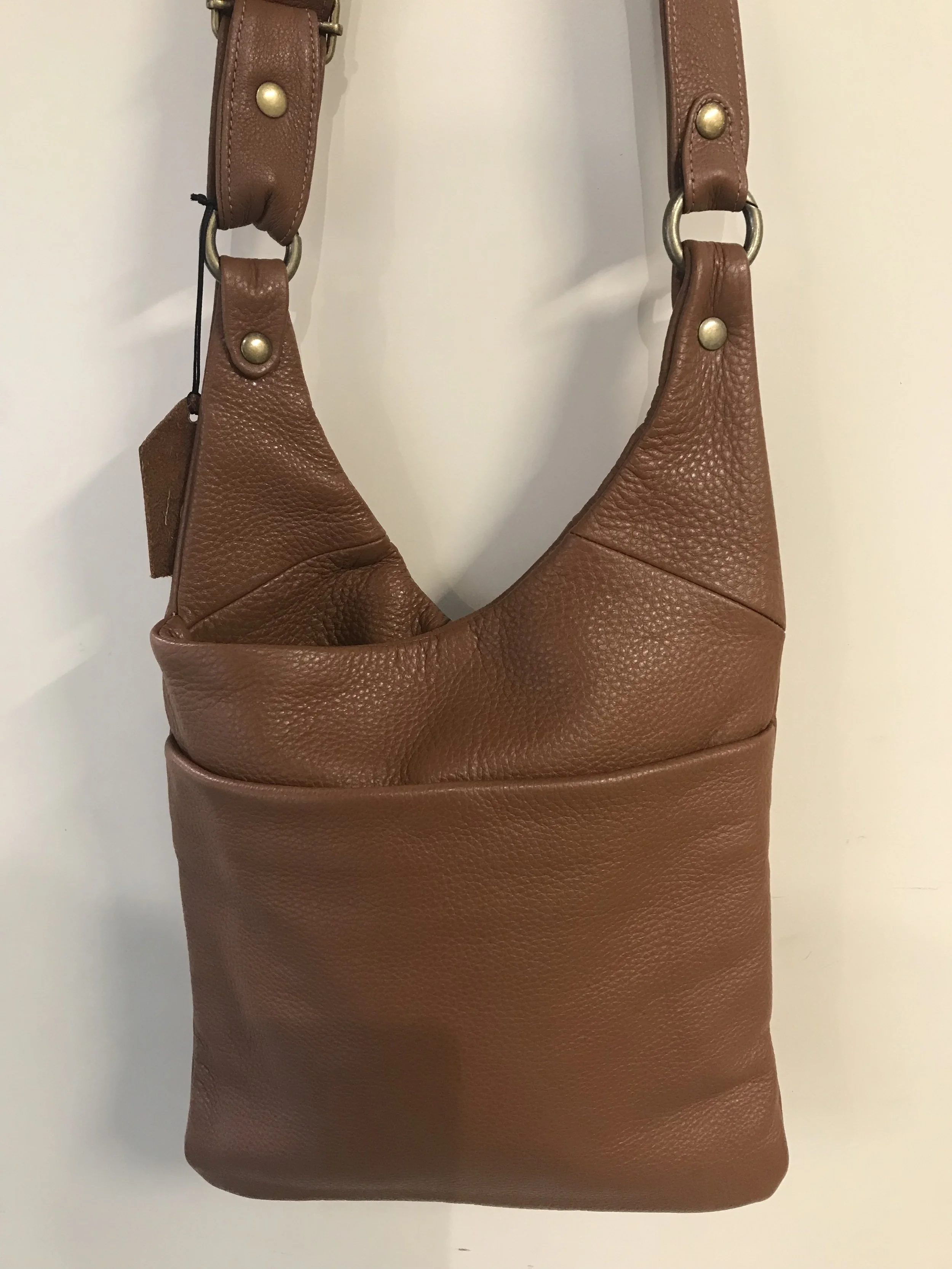 soft brown leather handbags uk
