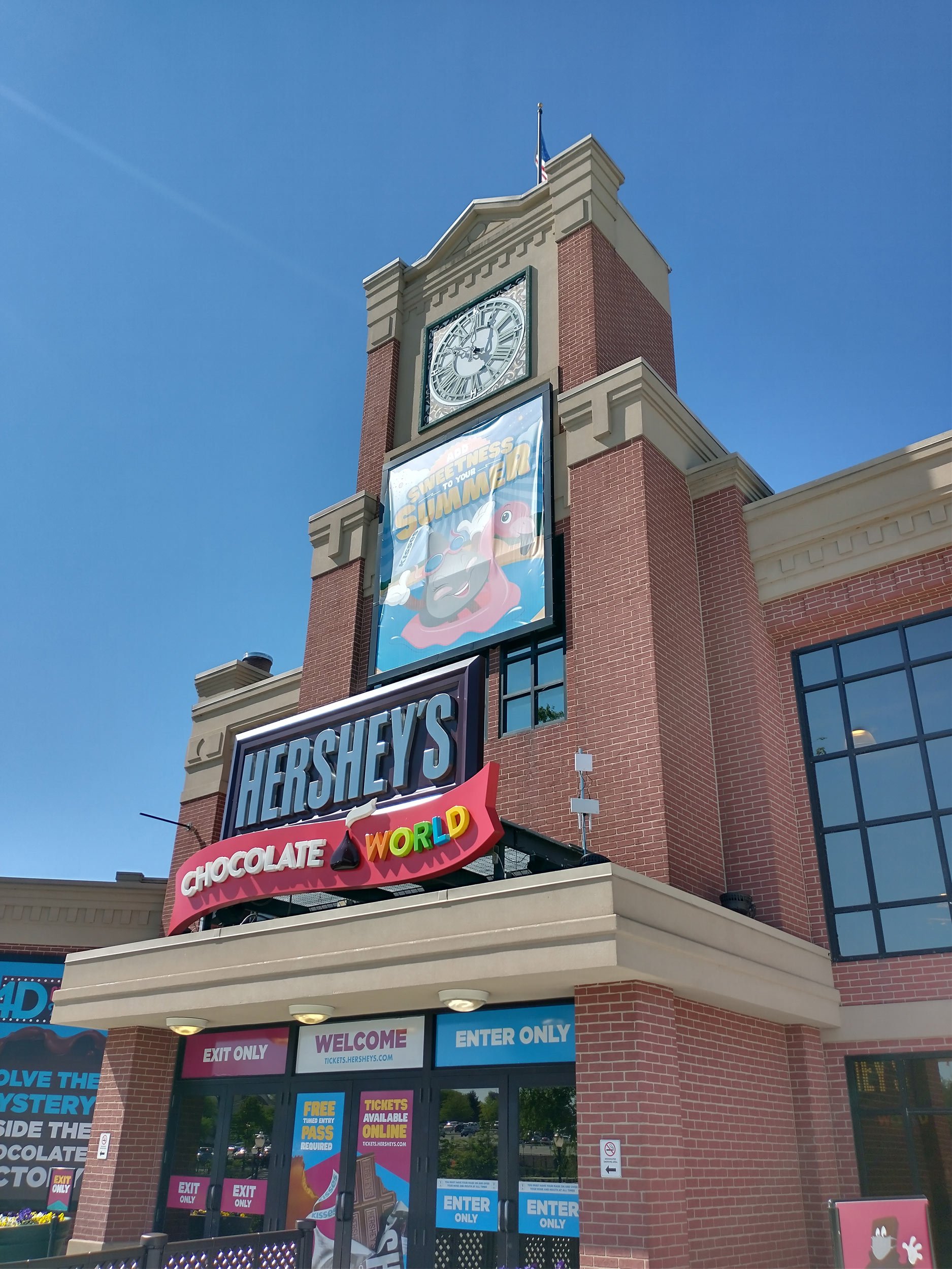 is the hershey chocolate tour free