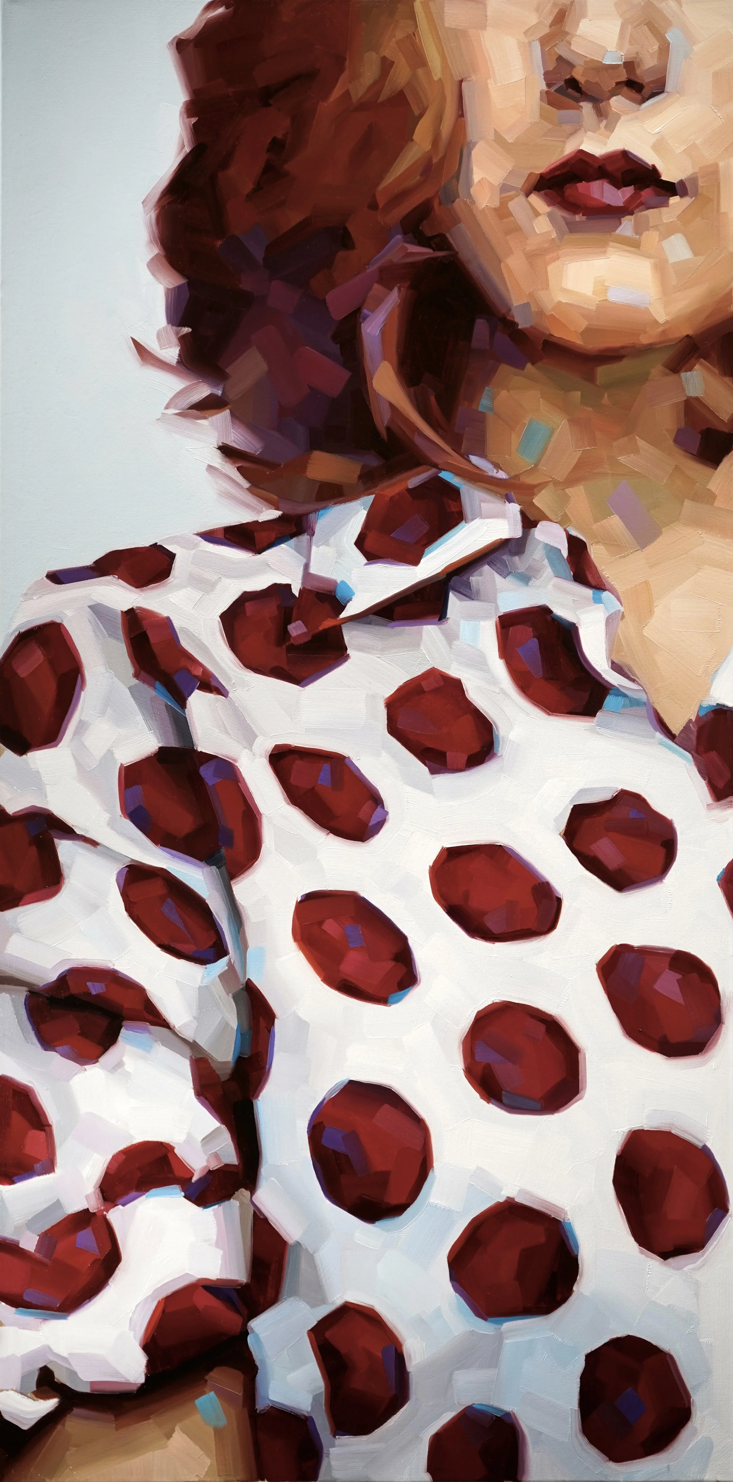 A Dotted Perspective
48x24" - Oil on Canvas
Available from Artist