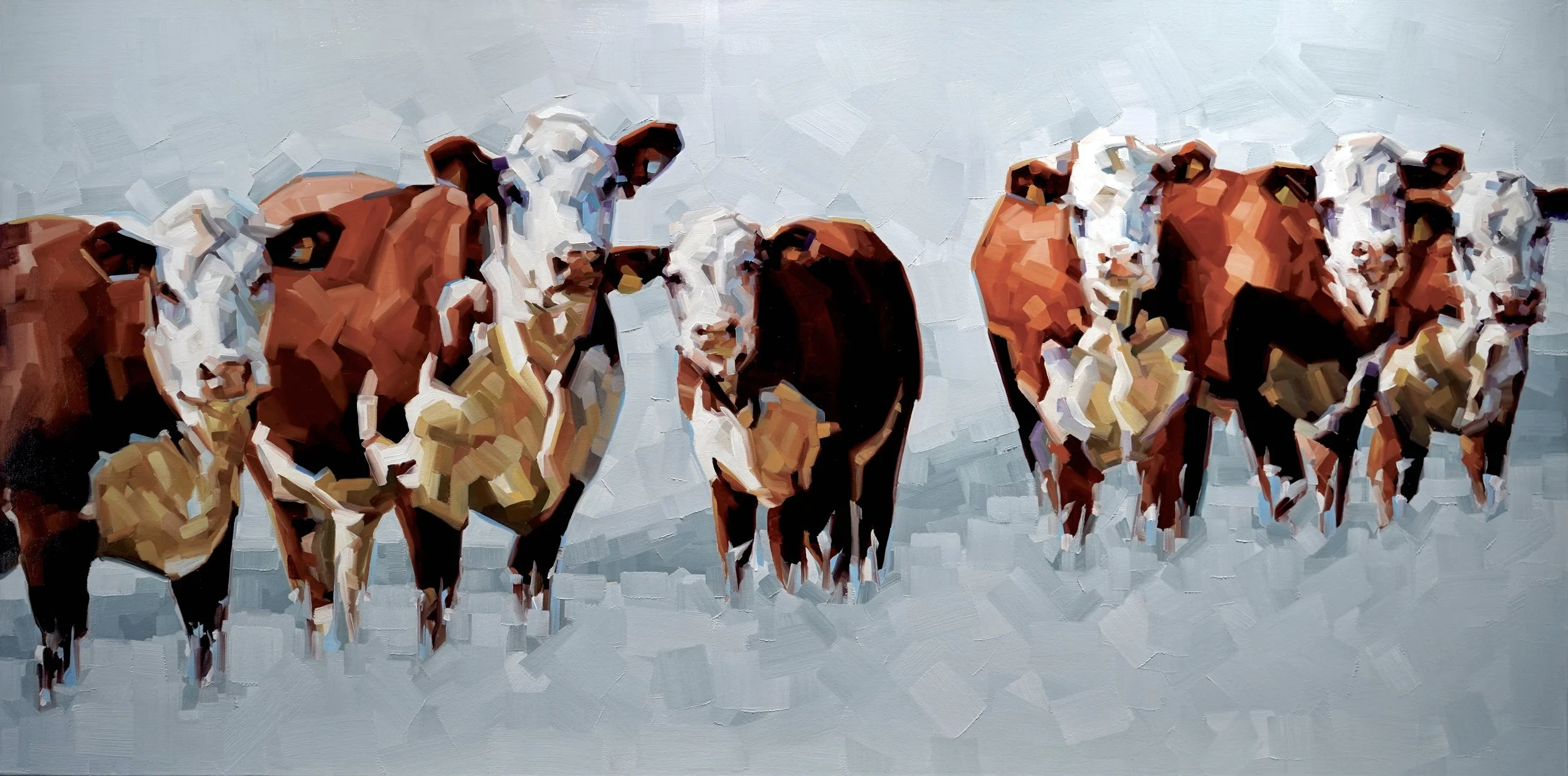 A Silent Knowing
36x72" - Oil on Canvas
@ LA Design