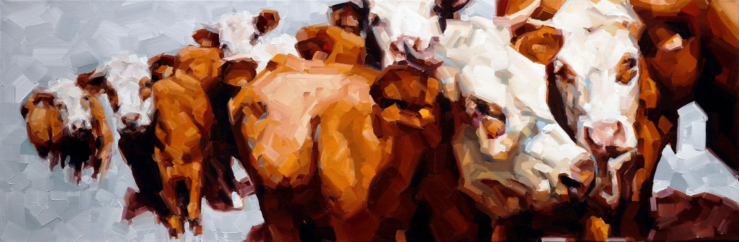 Curiosity Gathered
12x36" - Oil on Canvas
@ Blond Contemporary