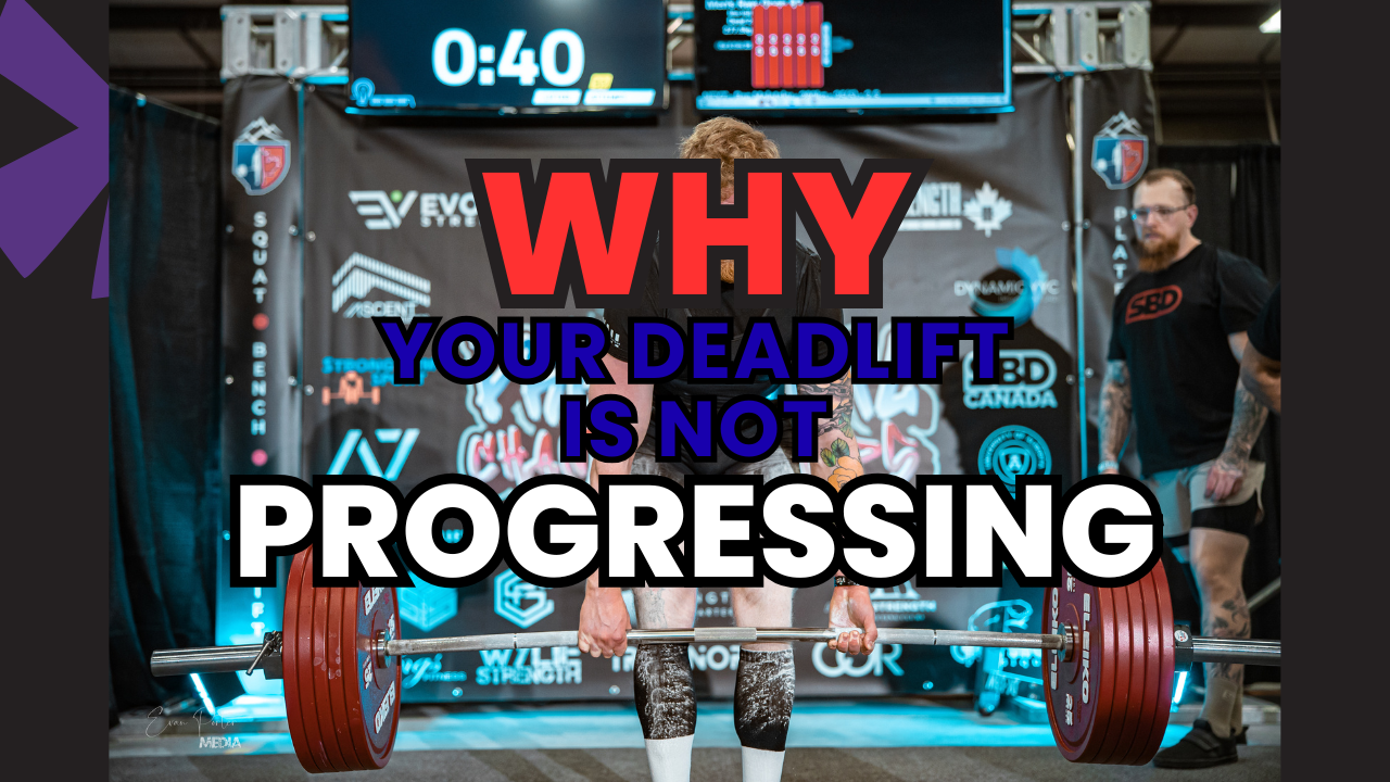 Why Your Deadlift Is Not Progressing (Eccentric Loading) 