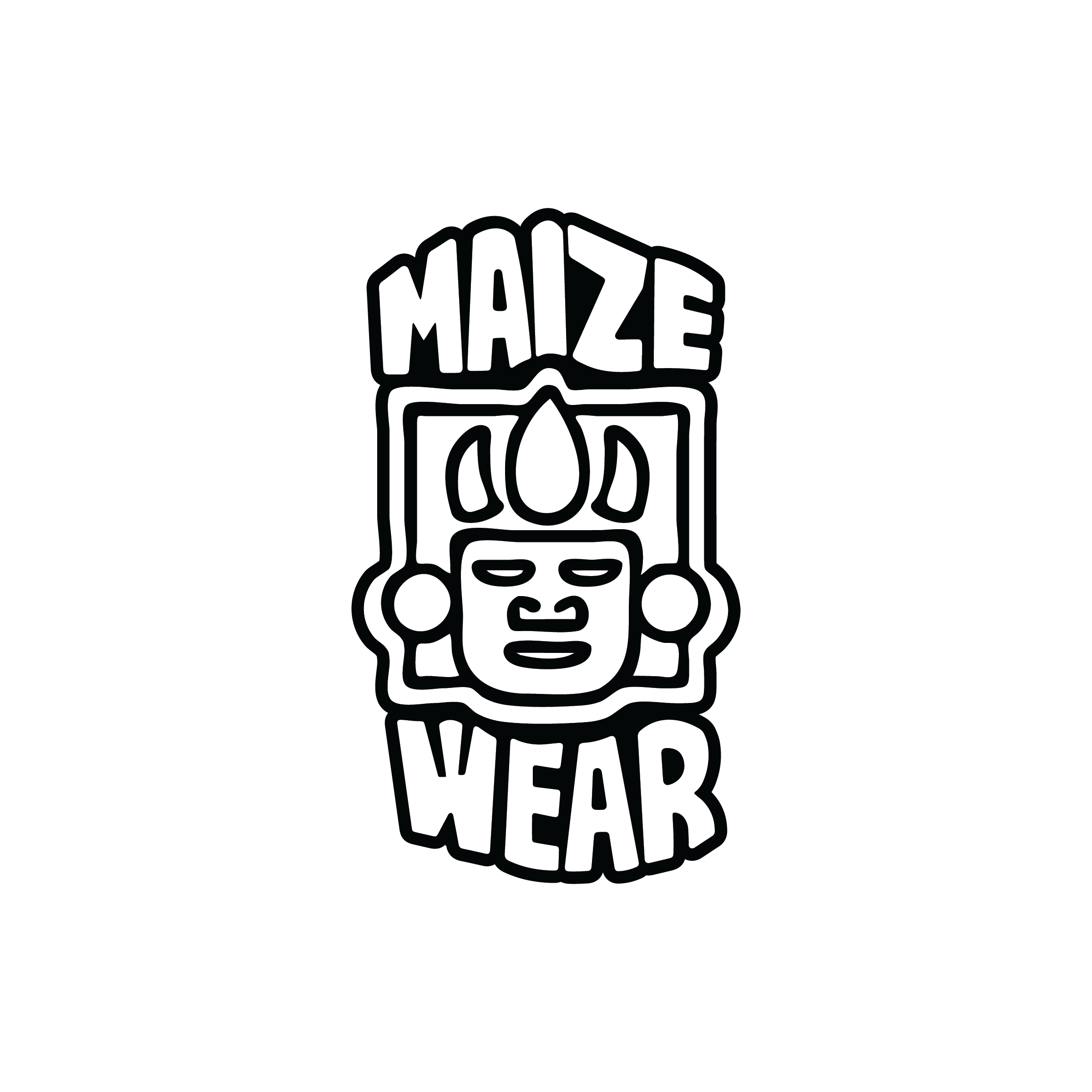 Maize Wear Logo Maya Inscription
