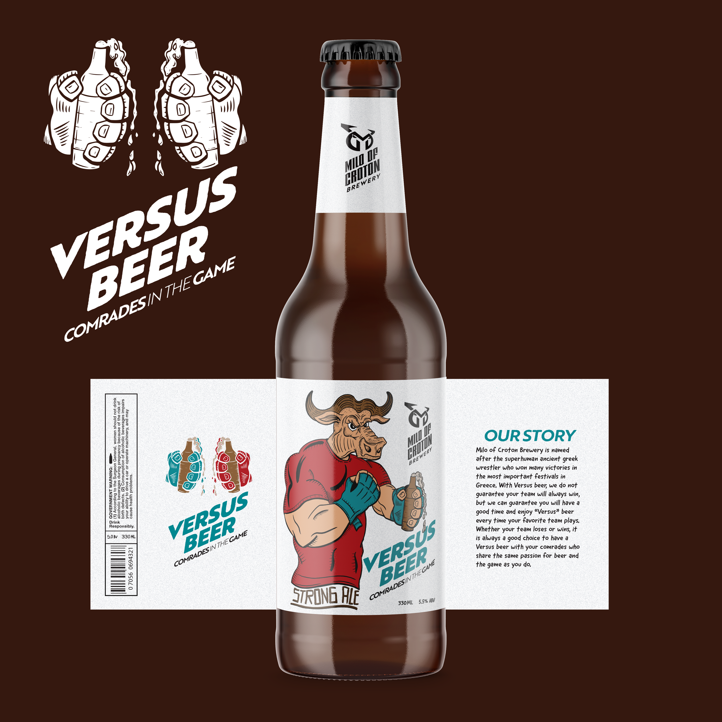 Versus Beer Packaging Design