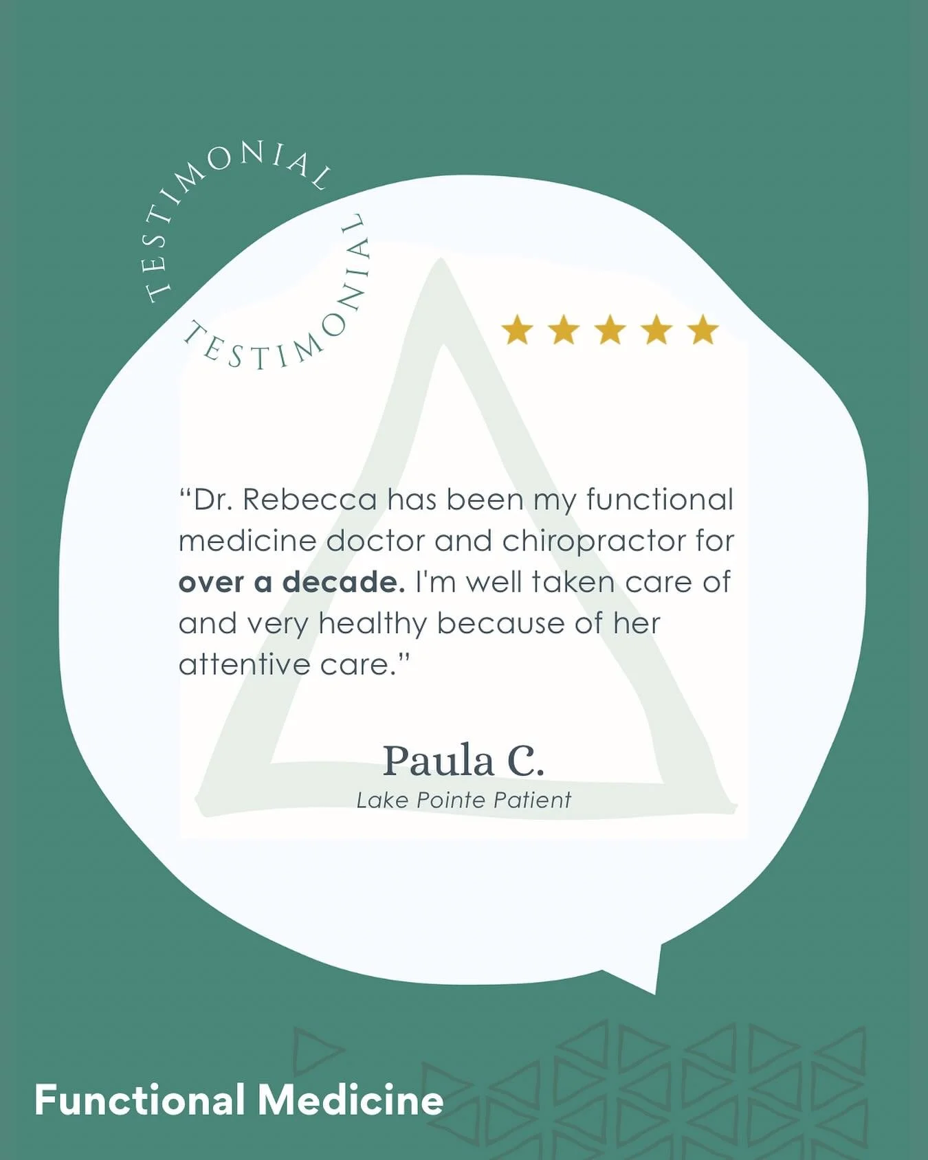 Consistency is key. We&rsquo;ll be there for you every step of the way. #bewell #lpwellness #tuesdaytestimonial