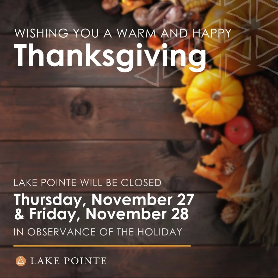 Wishing you a happy, safe, and warm Thanksgiving! We are so thankful for you! 🧡💛🤎