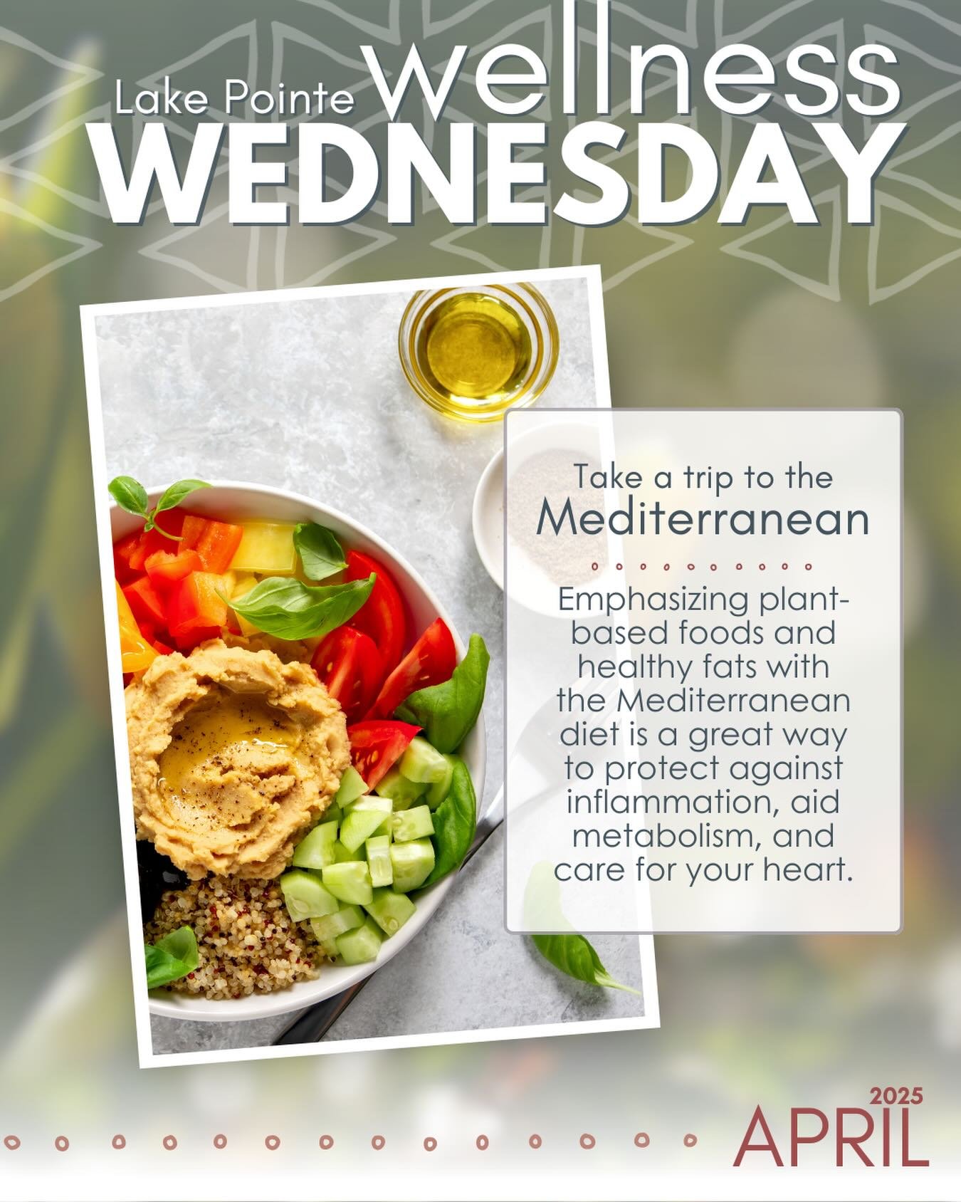 For the months of March and April, we&rsquo;re encouraging you to 𝙗𝙚 𝙨𝙪𝙥𝙥𝙤𝙧𝙩𝙚𝙙. You&rsquo;ve made it through the darkness of winter the world outside is beginning to thaw. As you greet spring prioritizing rejuvenating, supportive health an