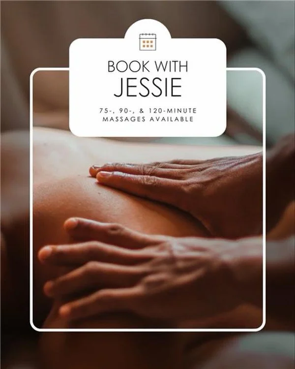 Treat yourself to some TLC Monday, June 8. Call to schedule or book online with Jessie today! #lpwellness #bewell