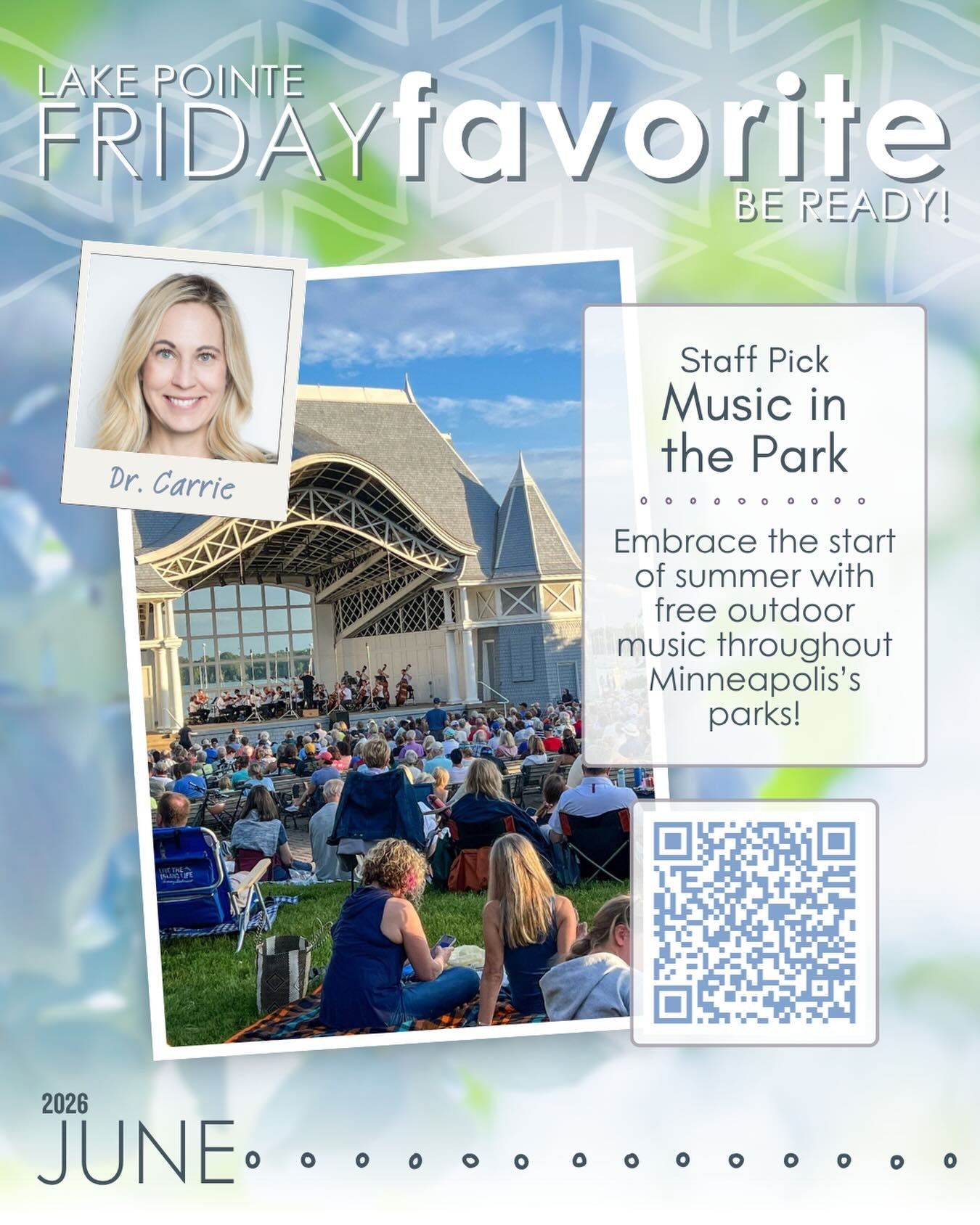 For the month of June, we&rsquo;re encouraging you to 𝙗𝙚 𝙧𝙚𝙖𝙙𝙮 for all the summer season has to offer. Every Friday, we&rsquo;re highlighting favorites from our LP team to keep you active, engaged, and summer-ready. Stay tuned as we enjoy the 
