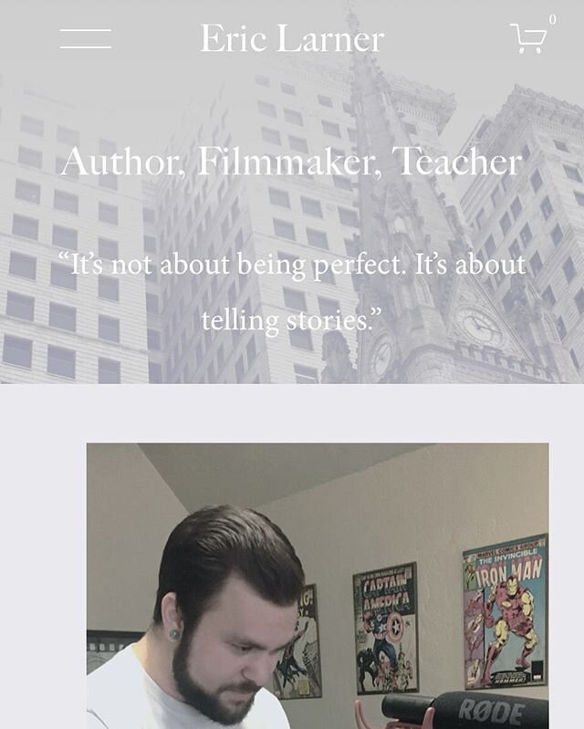 All it took was a pandemic for me to finally finish my website! Click the link in my bio to check it out!
More updates and uploads to come!
.
.
.
#writerslife #writersofinstagram #writing #writer #author #filmmaker #screenwriter #screenwriting #blogg