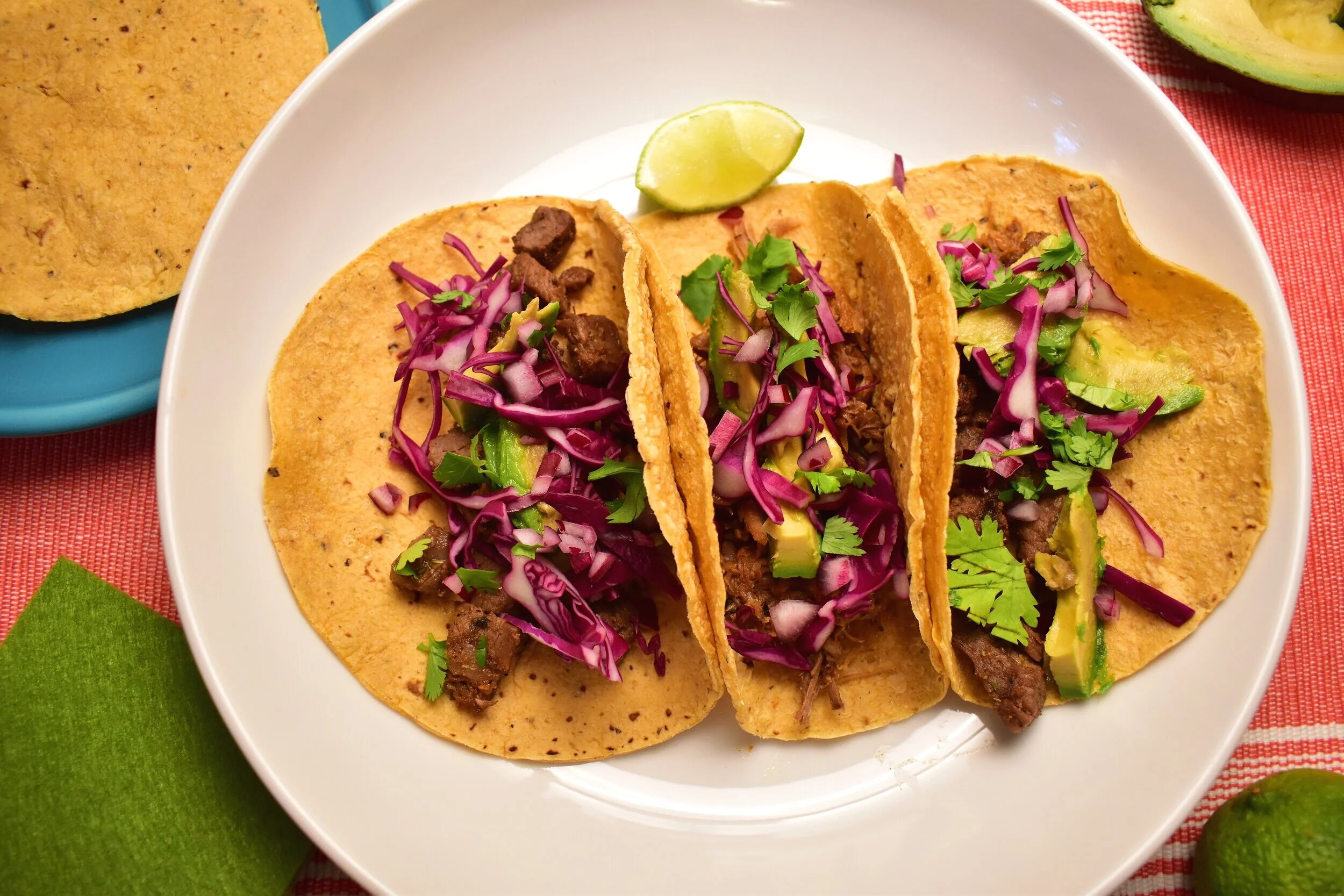 Leftover Steak &amp; Pulled Pork Tacos  