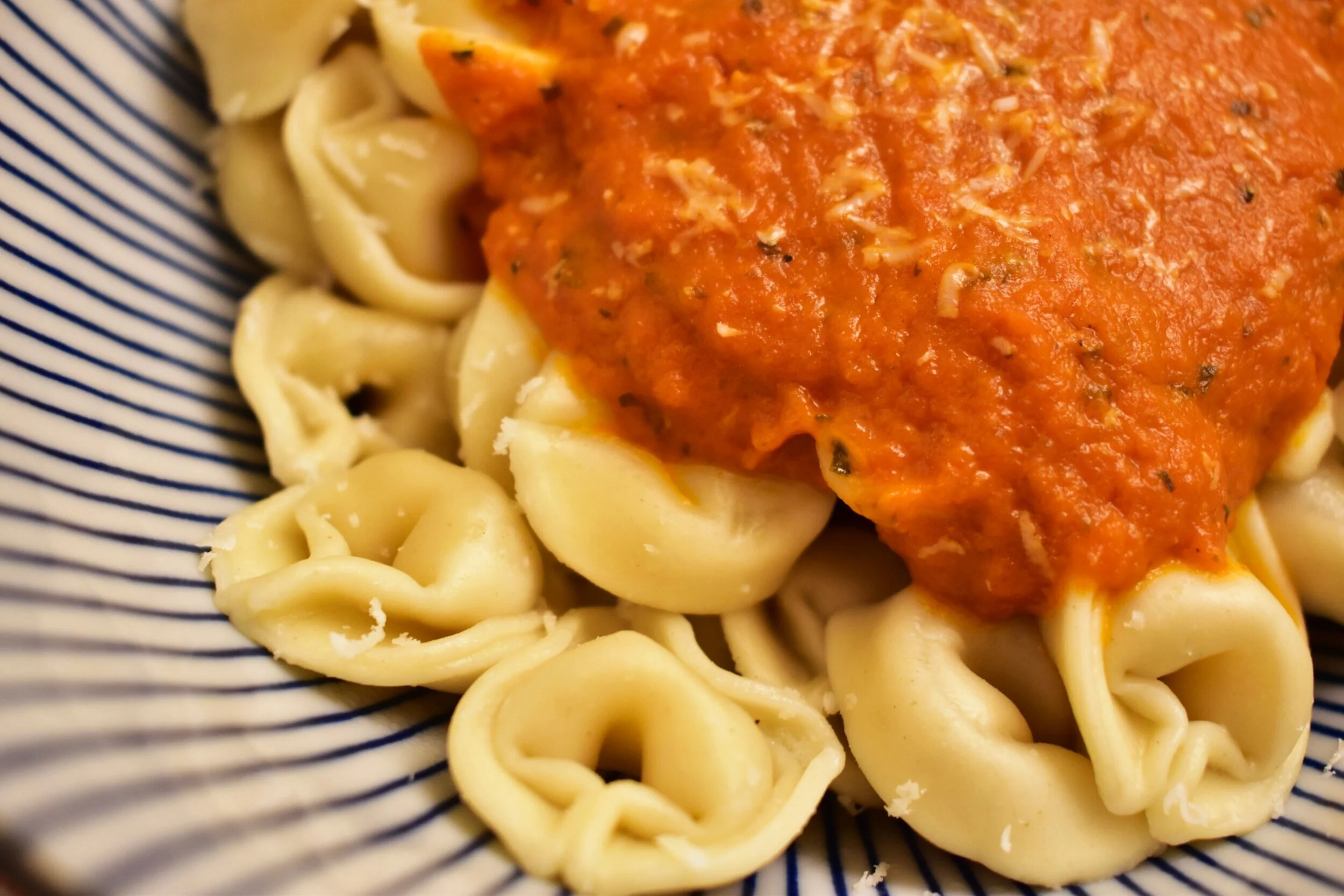 Homemade Vodka Sauce with Tortellini