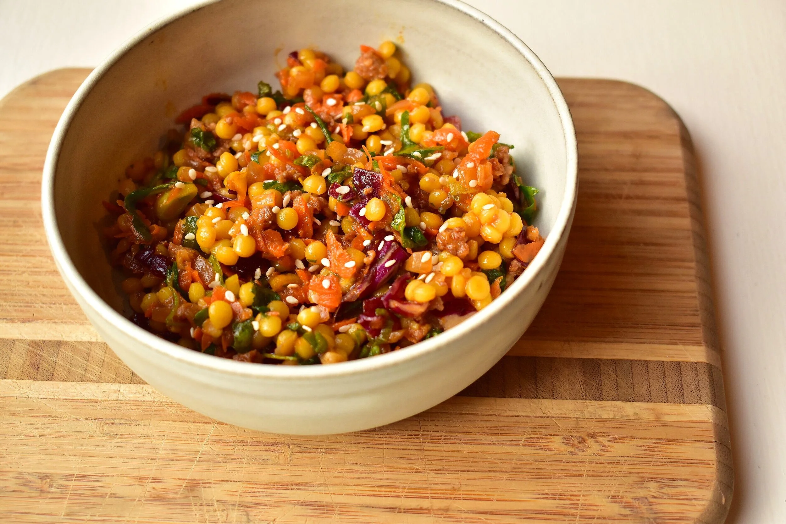Asian-Inspired Pearled Couscous Salad