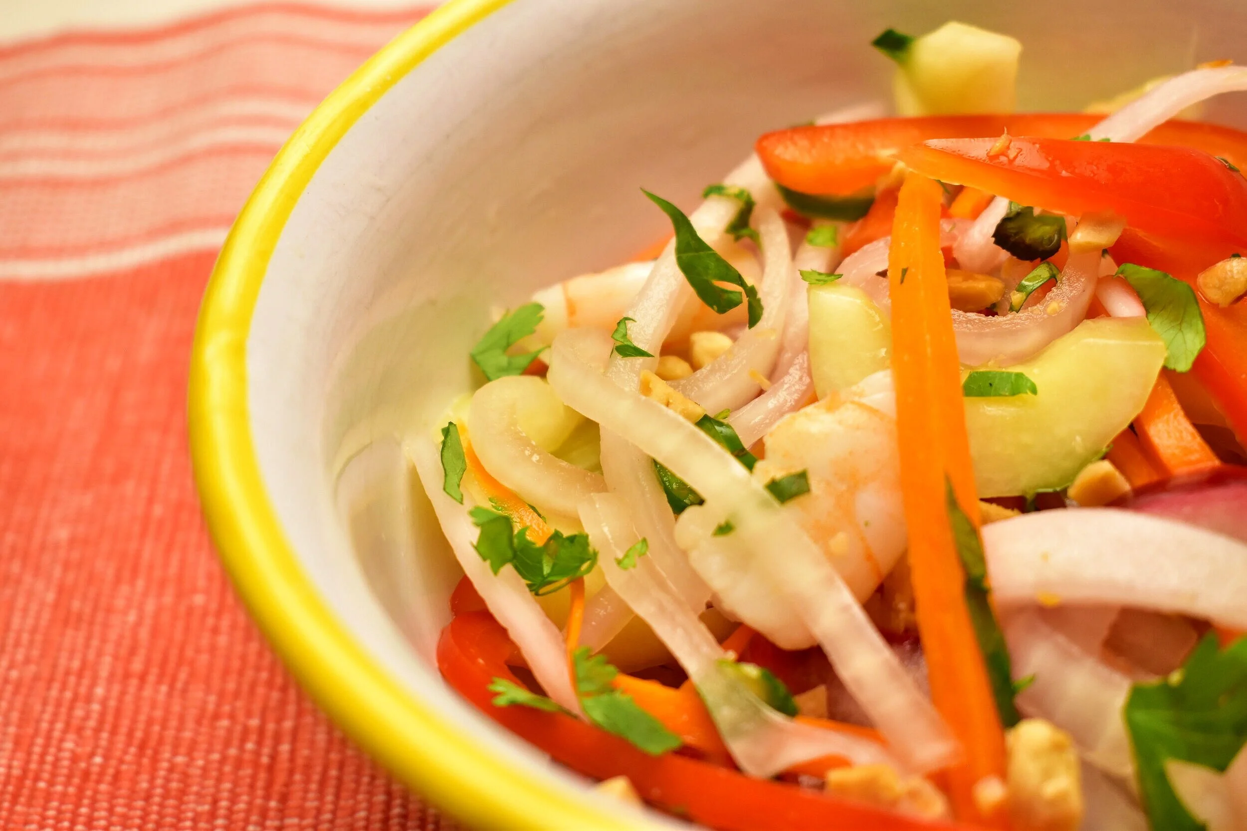 Goi Tom (Vietnamese Shrimp and Veggie Salad)