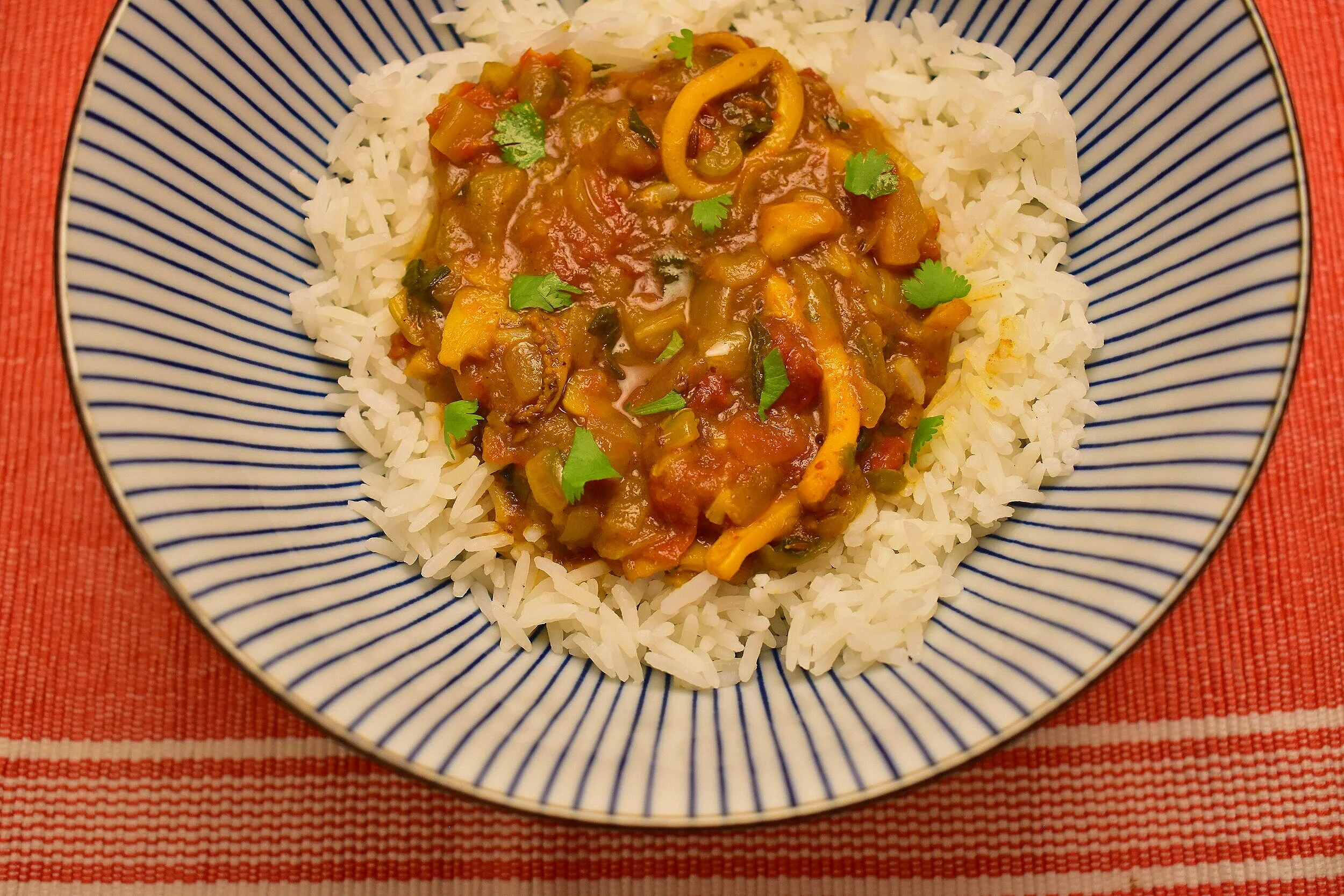 Squid Masala Curry