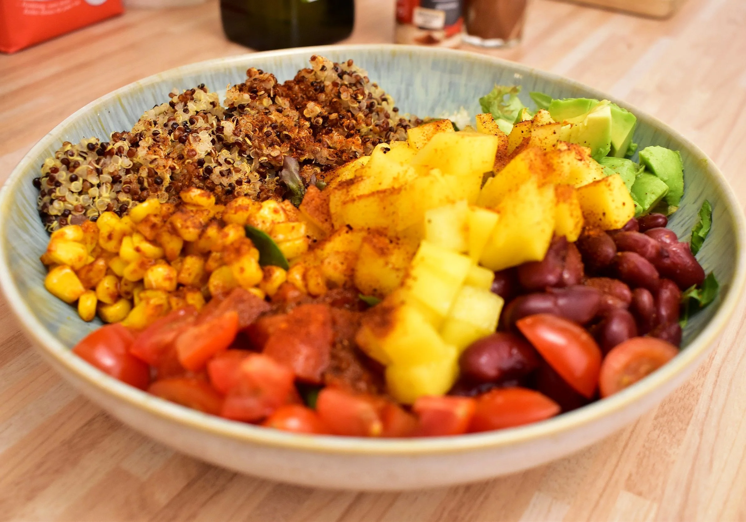 Chili Mango Quinoa Salad