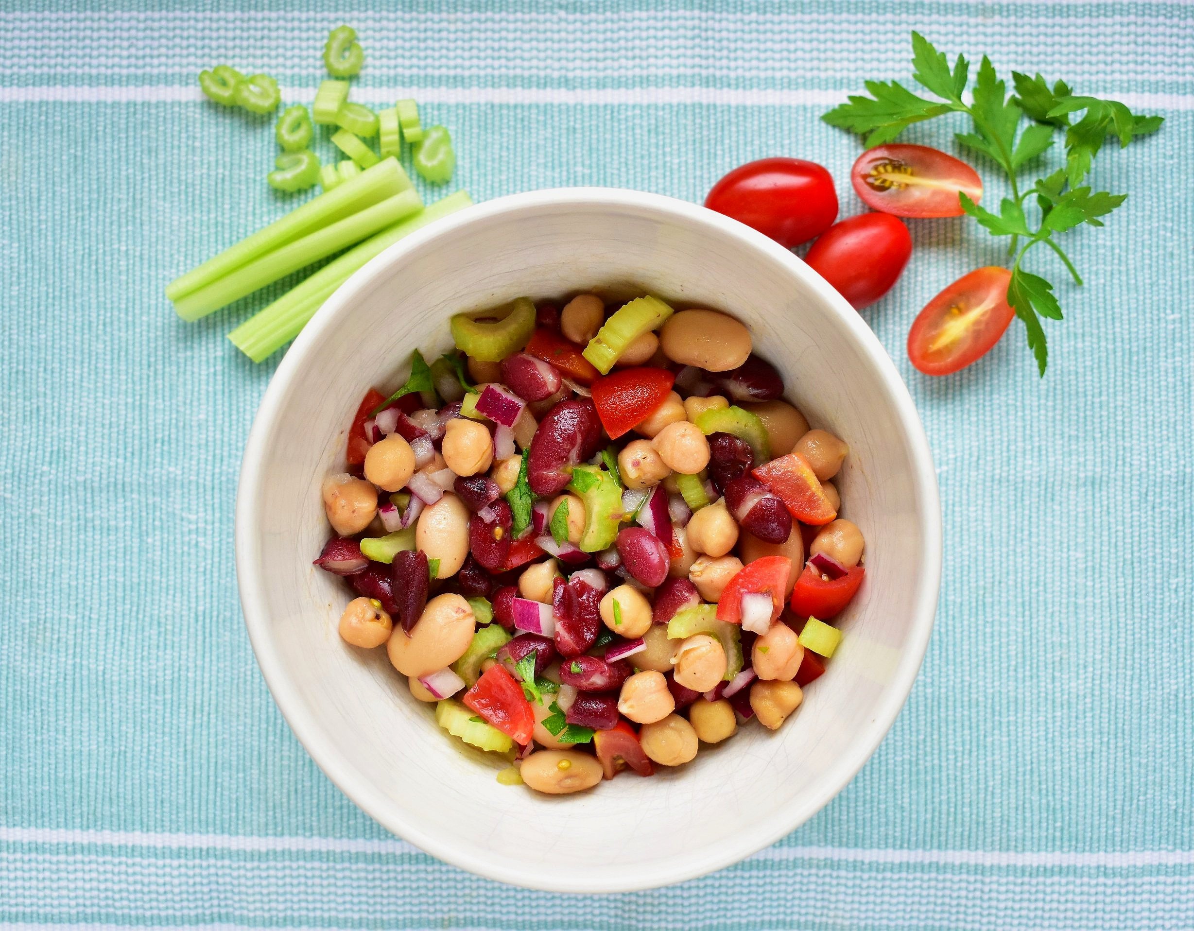 Tangy Three Bean Salad