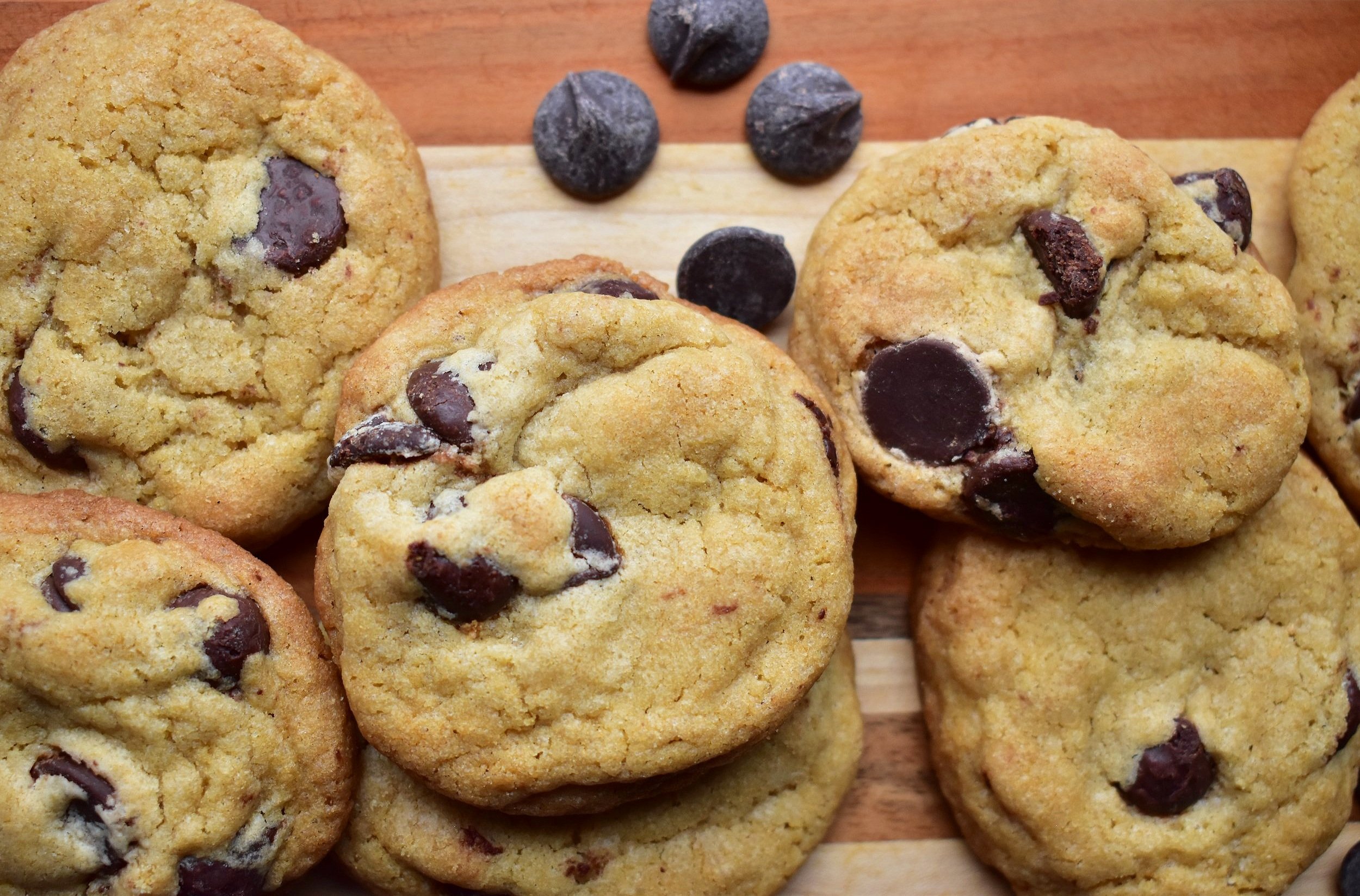 Chewy Chocolate Chip Cookies with European Butter