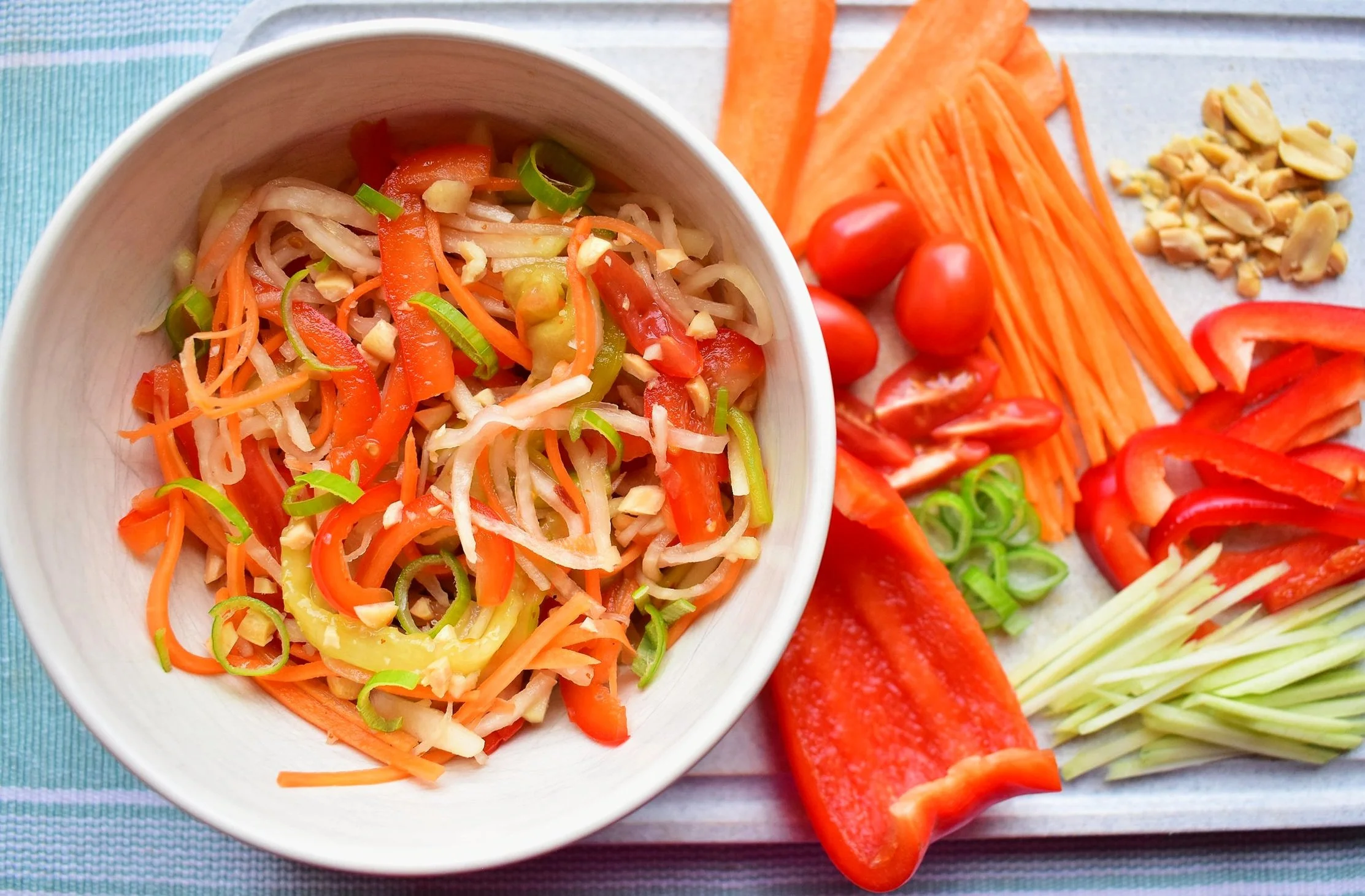 Asian-Style Kohlrabi Salad