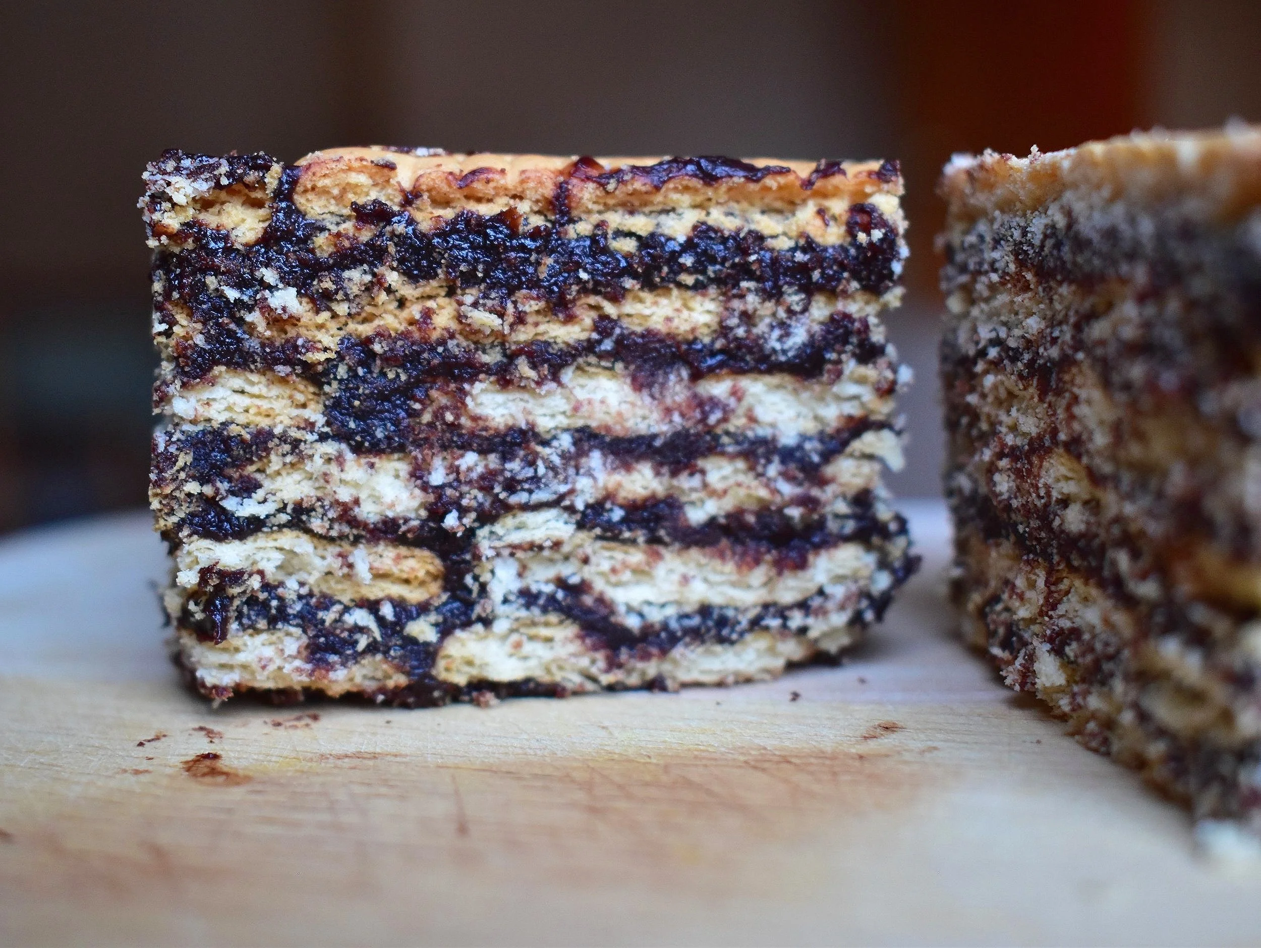 Kalter Hund (German Biscuit Chocolate Cake)