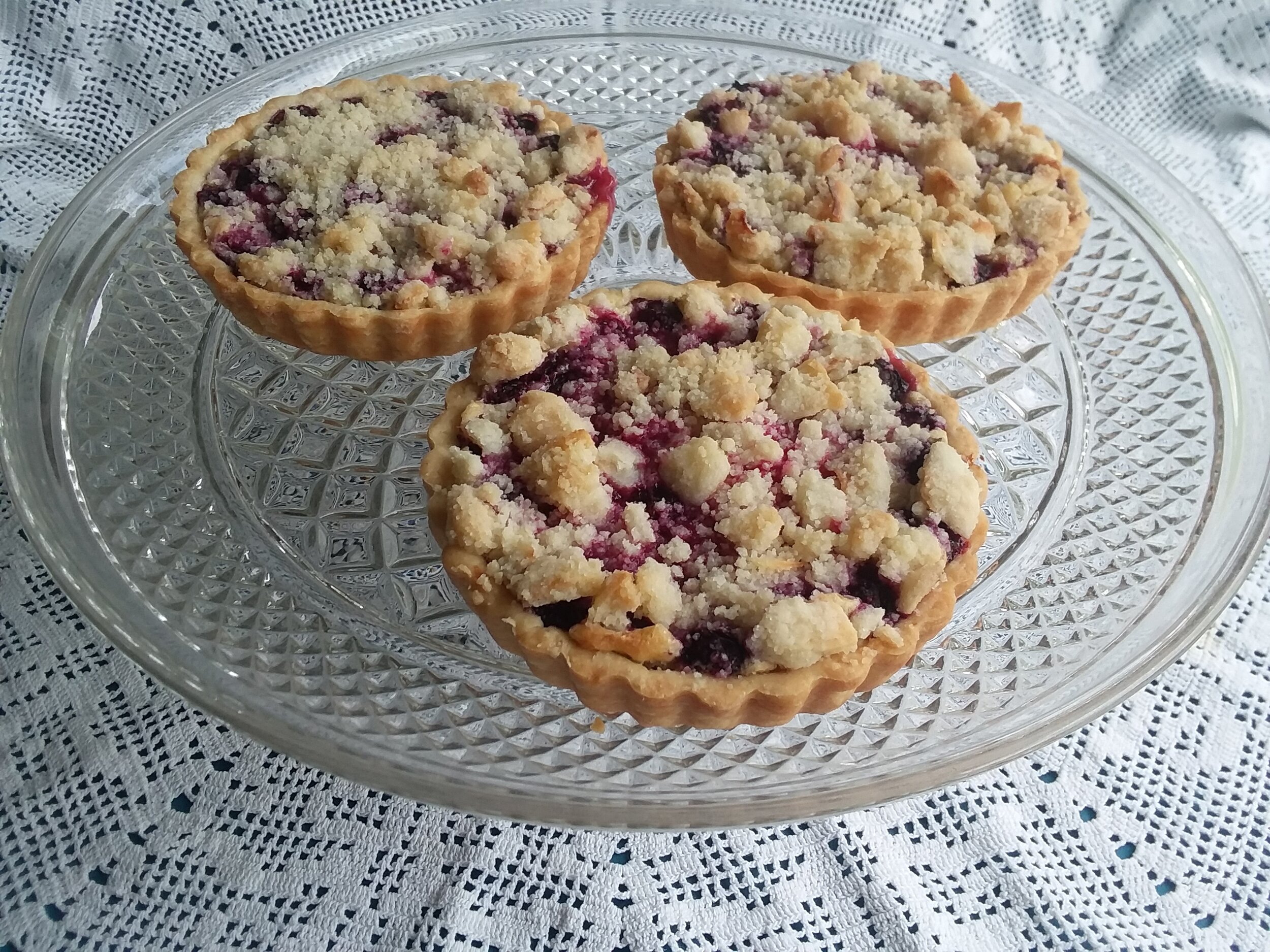 Blueberry Coconut Tarts