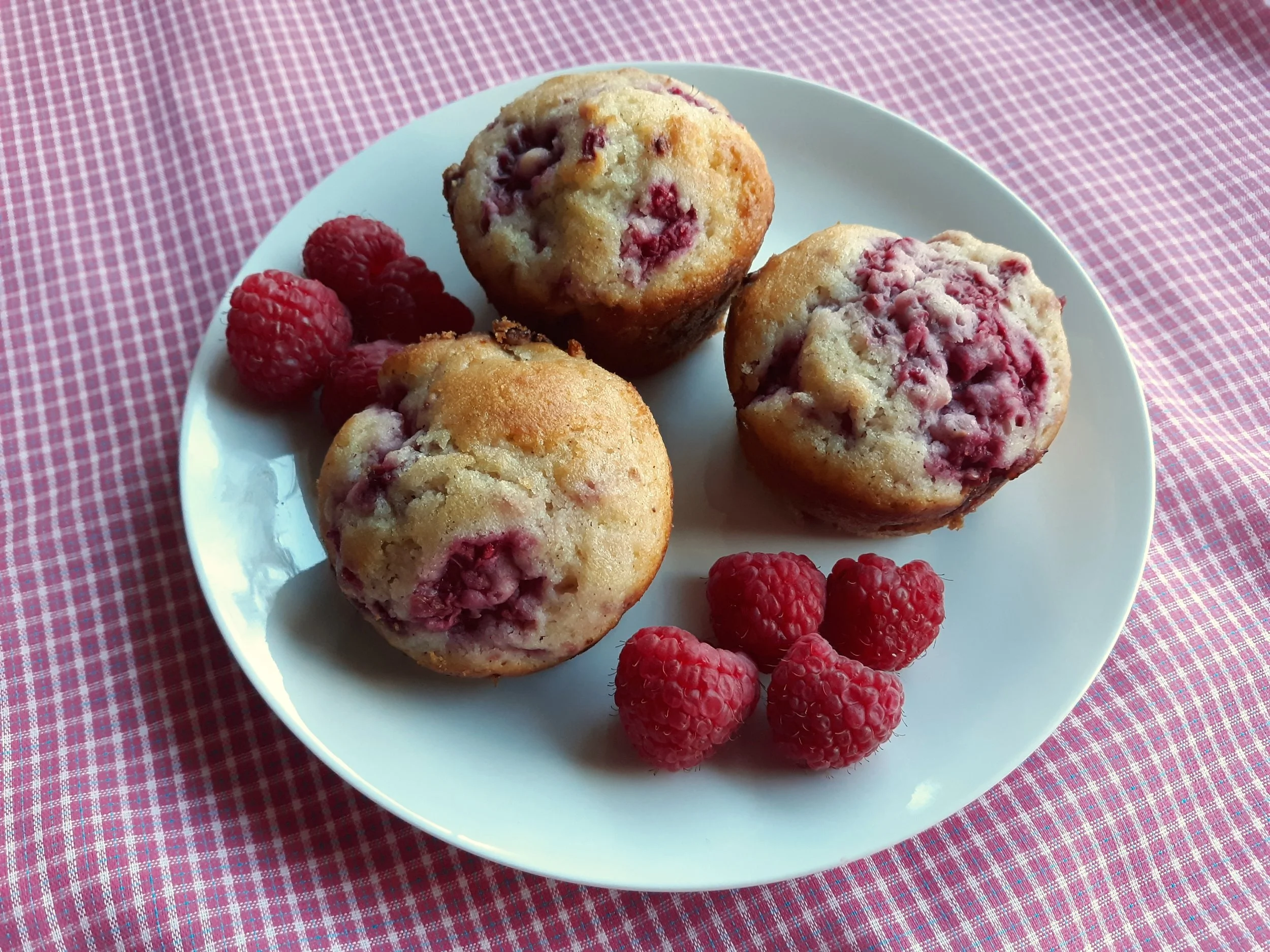 Raspberry Muffins