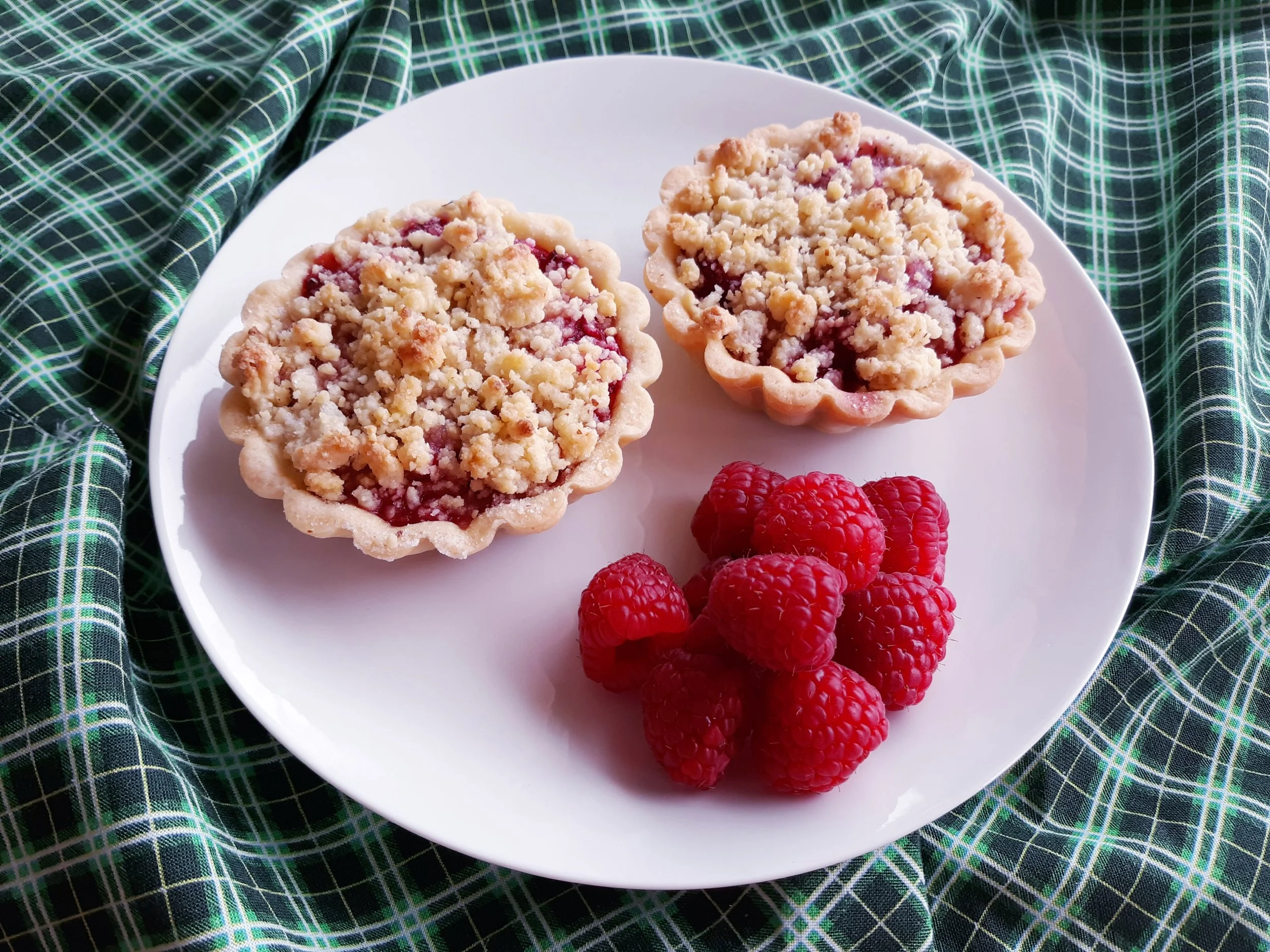 Raspberry-Almond Tarts