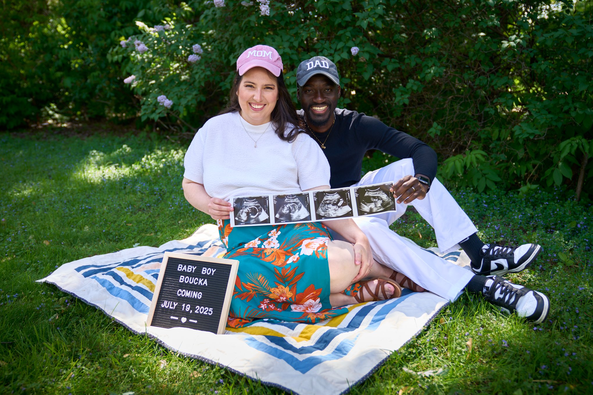 The maternity announcement.