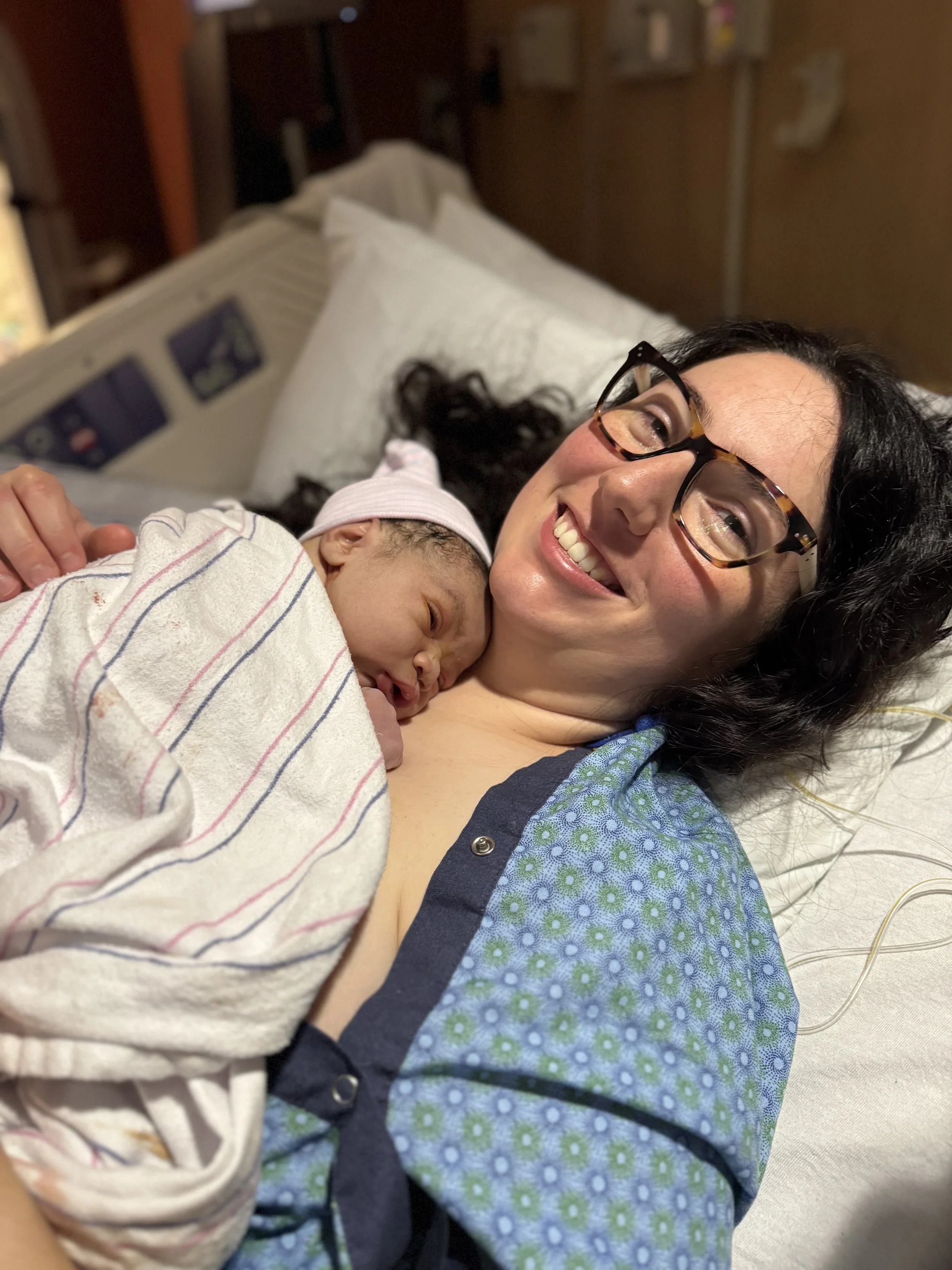 Mother and son.
