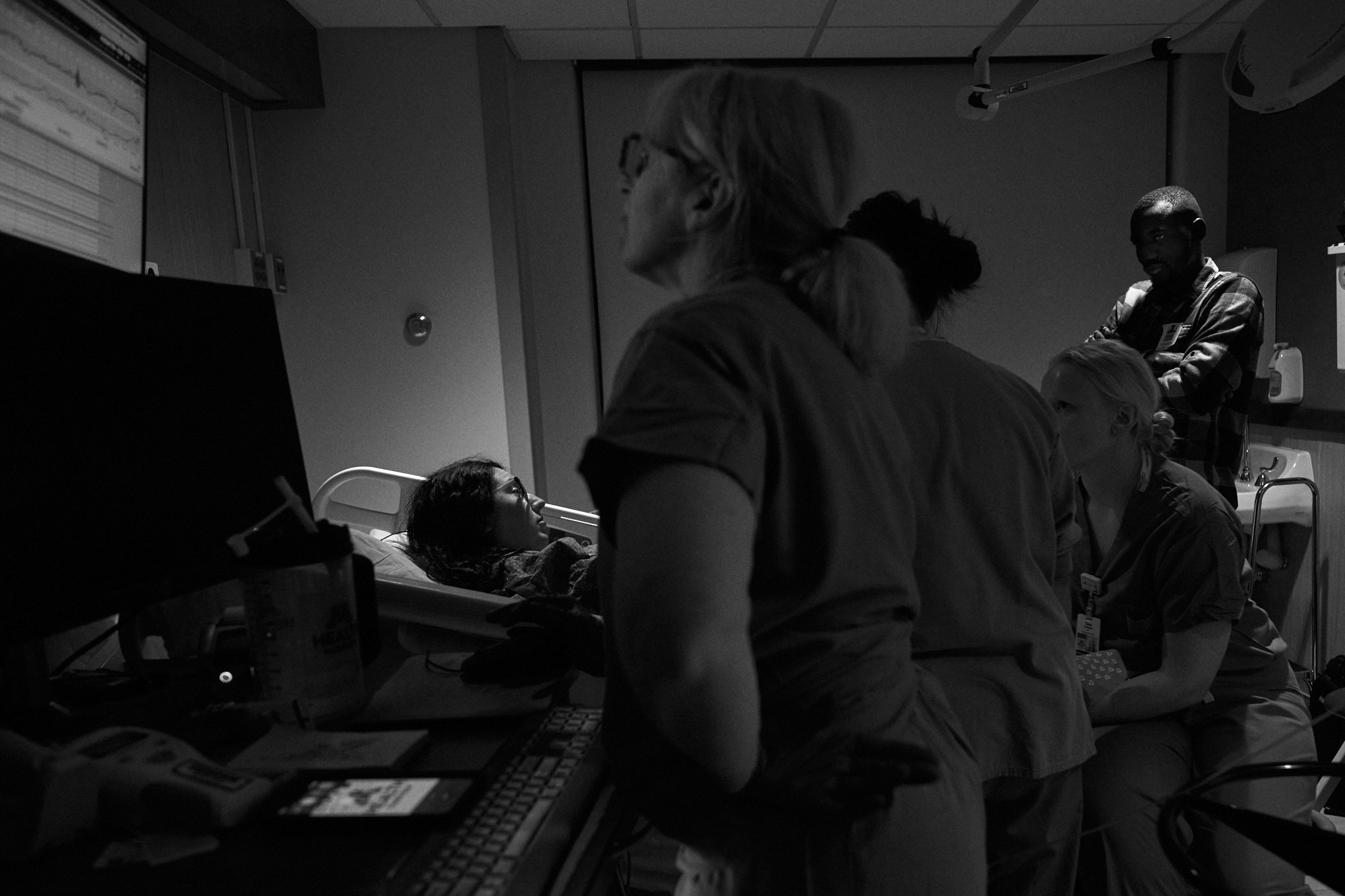 Inserting a better heart monitor.