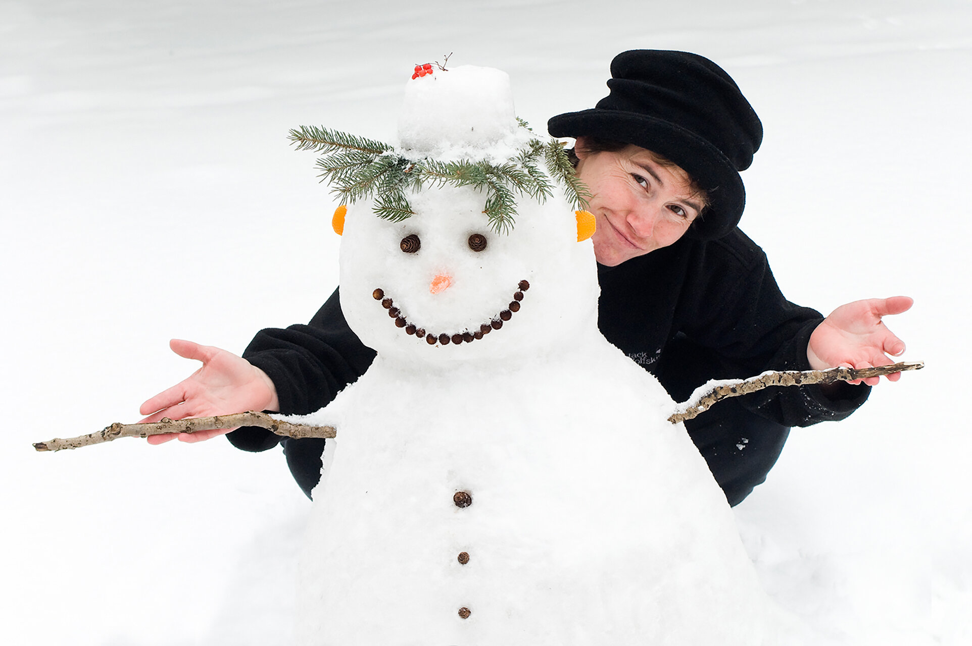  2007 - Love to build snowmen! Ontario - Canada   