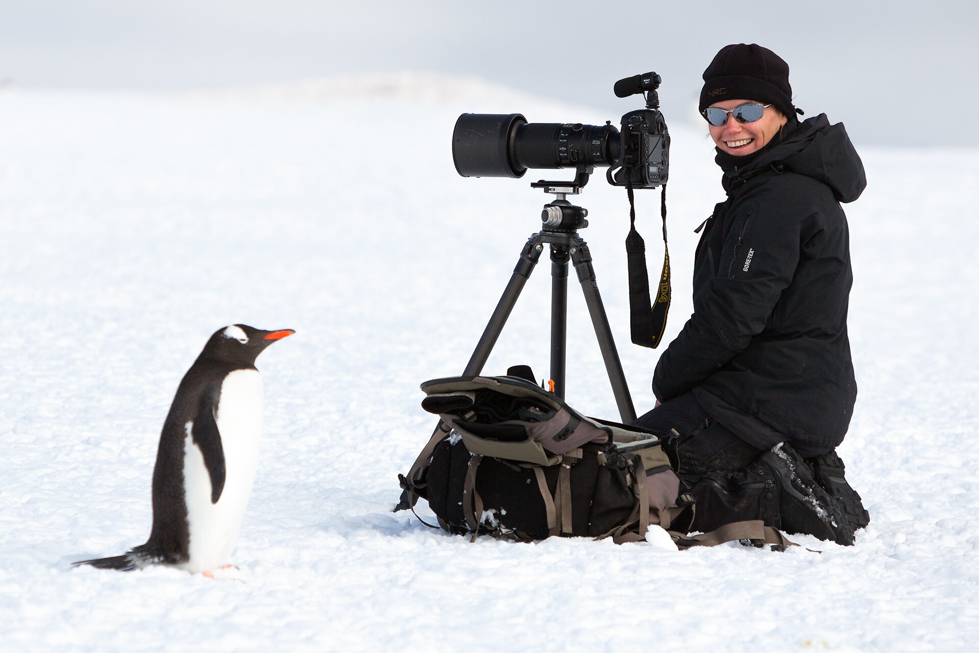  2014 - With friends in Antarctica  © Guts Swanepoel     