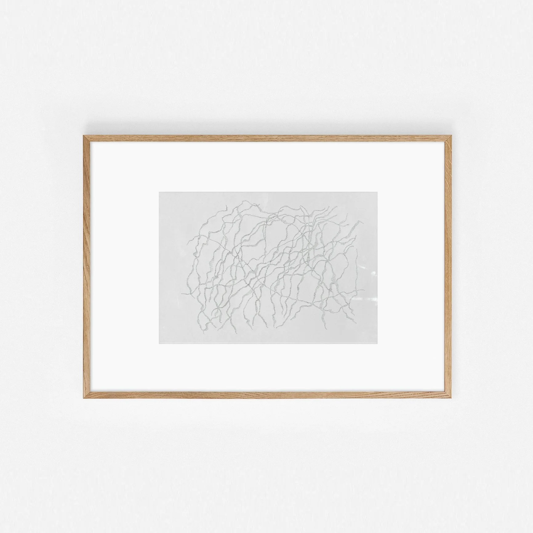 Dessin A4 réalisé et signé par l'artiste italienne Maria Chiara Re. 2022.