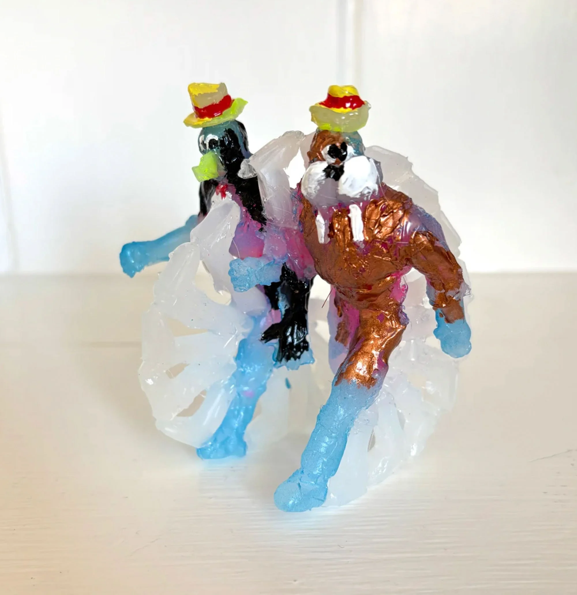 Aaron Nemec Figurines Hot Glue Art Paris Lisbon