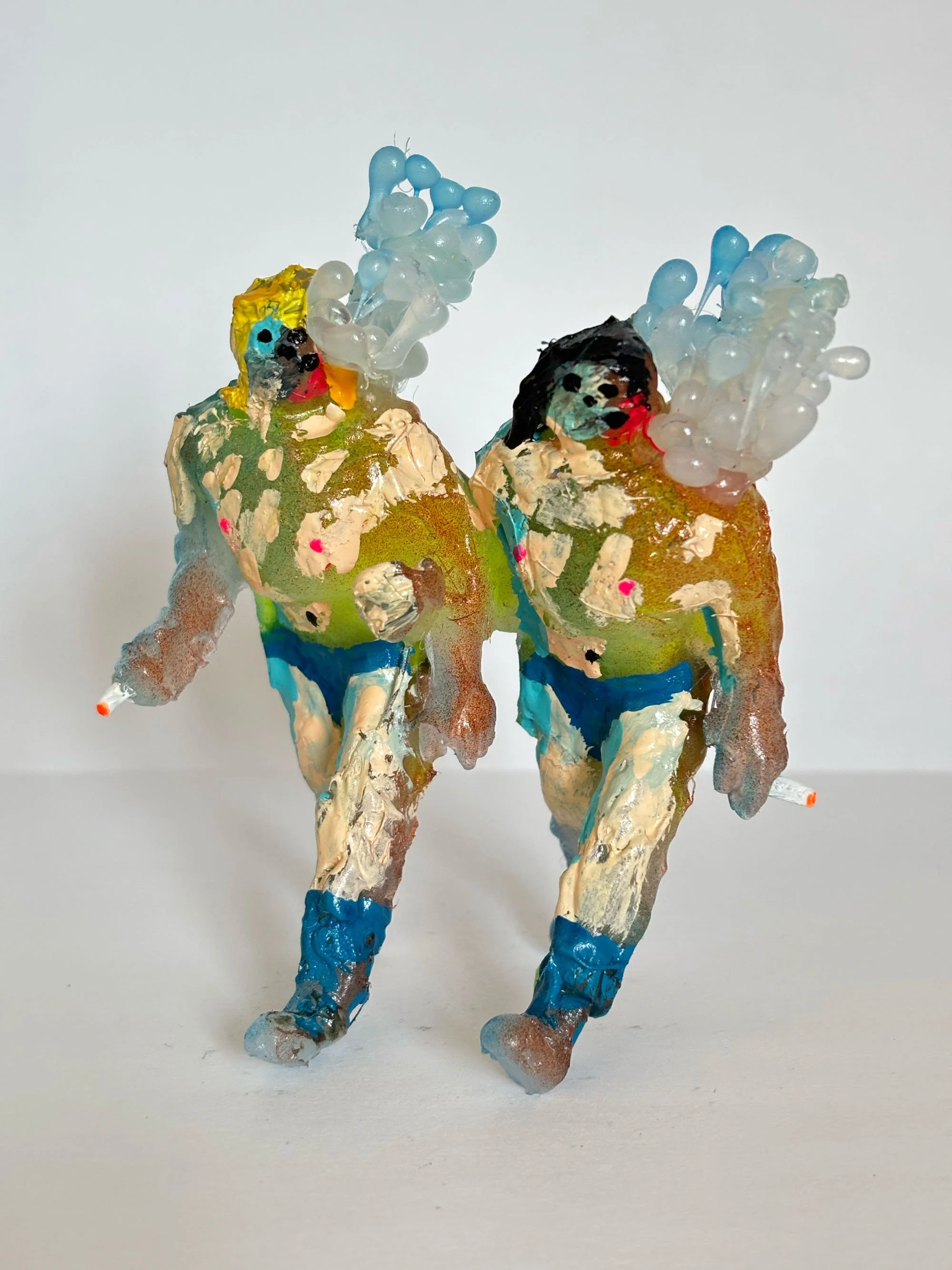 Aaron Nemec Hot Glue Sculptures Paris Lisbon Gallery