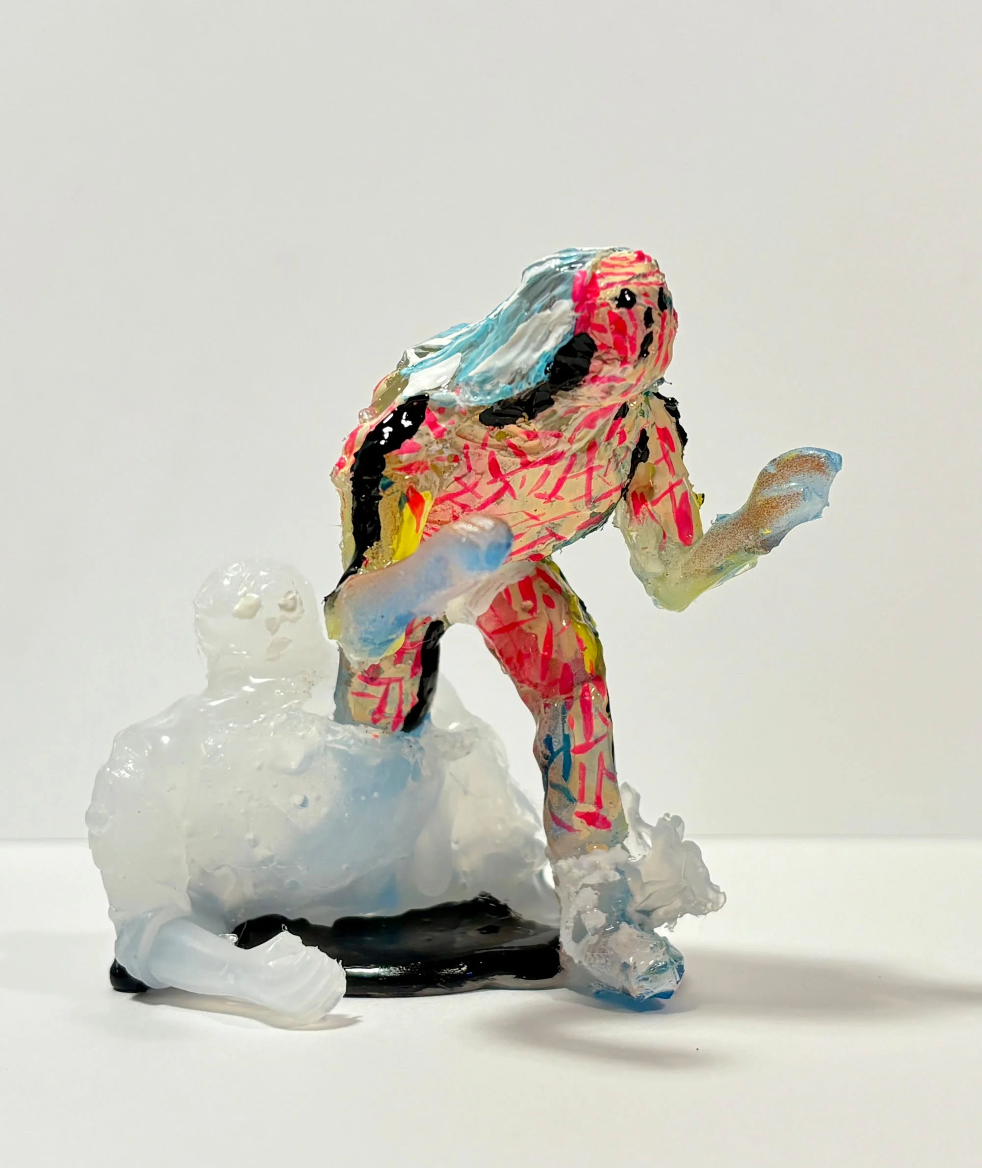 Aaron Nemec Lowbrow Sculptures Paris Lisbon Gallery