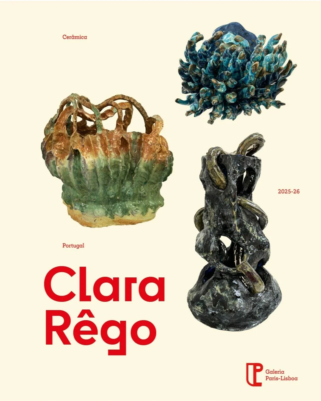 @e._.claire_ Clara R&ecirc;go is a artist based in Lisbon, working primarily with ceramics and tile.

She creates hand-built sculptural pieces inspired by the forms and textures of corals, rocks, minerals, fungi, microscopic imagery, and other natura