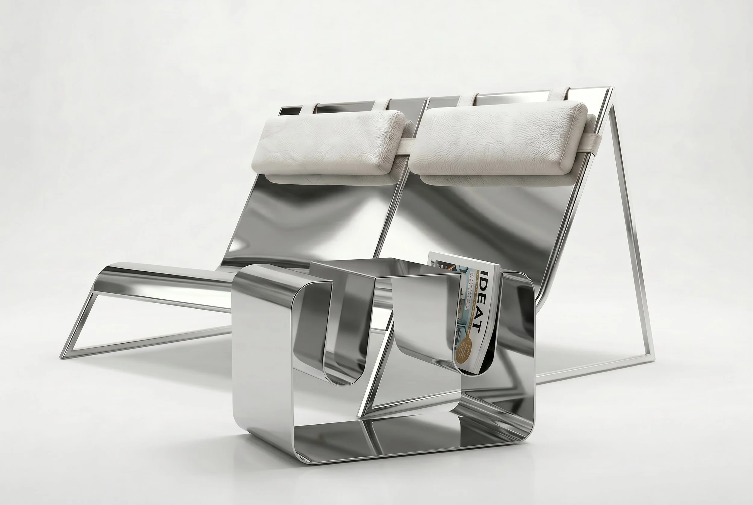 Table chrome+magazine+fauteuil.jpg