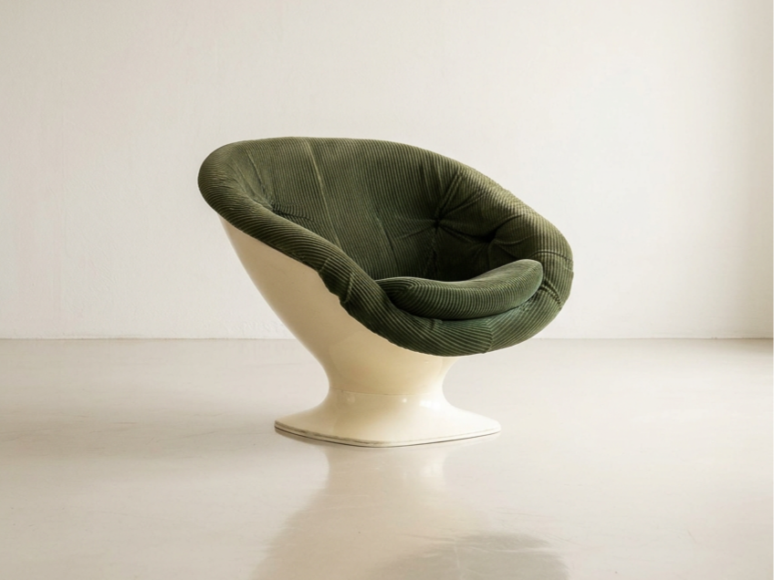 Fauteuil “Apollo” – Design Scandinave des Années 70. (Devis de transport sur demande.) À récupérer gratuitement en galerie à Lisbonne.