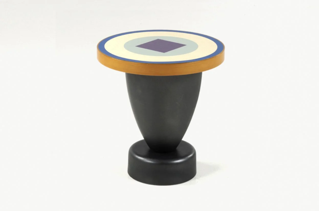 Ettore Sottsass tables d'appoint Lipari pour Zanotta Italie 1990. Prix sur demande.