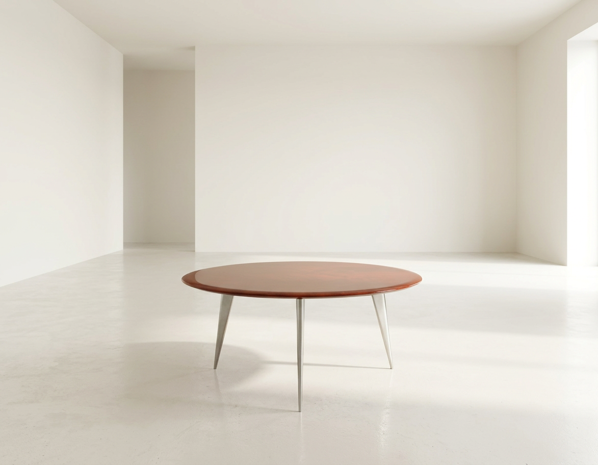 Table "M." par P. Starck édition Driade Aleph 1980. (Devis de transport sur demande.) À récupérer gratuitement en galerie à Lisbonne.