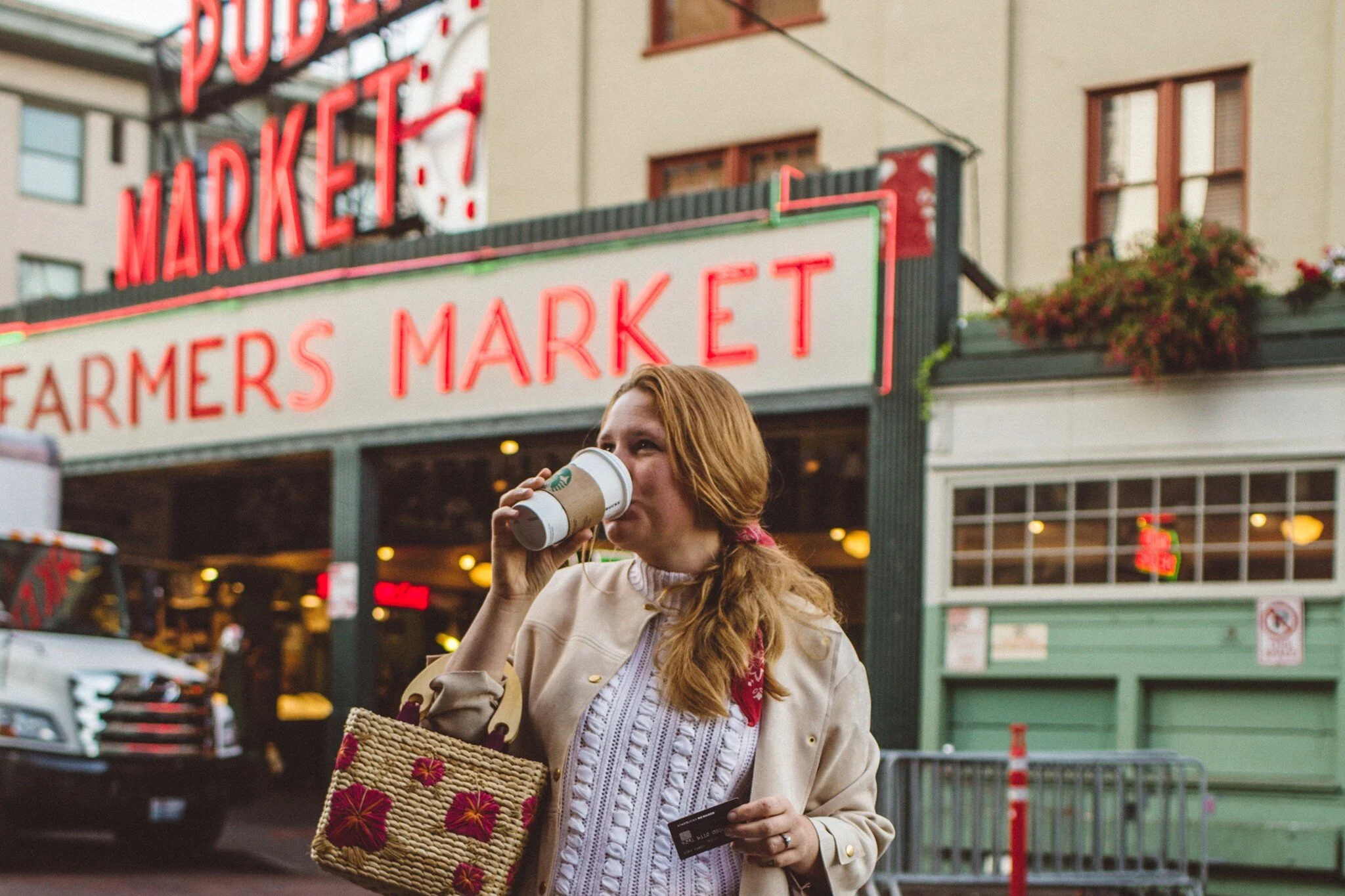 Seattle's famous Pike Place Farmer's Market