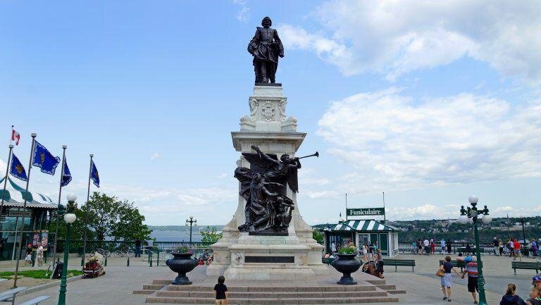 Samuel Champlain Monument &amp; Allegory...
