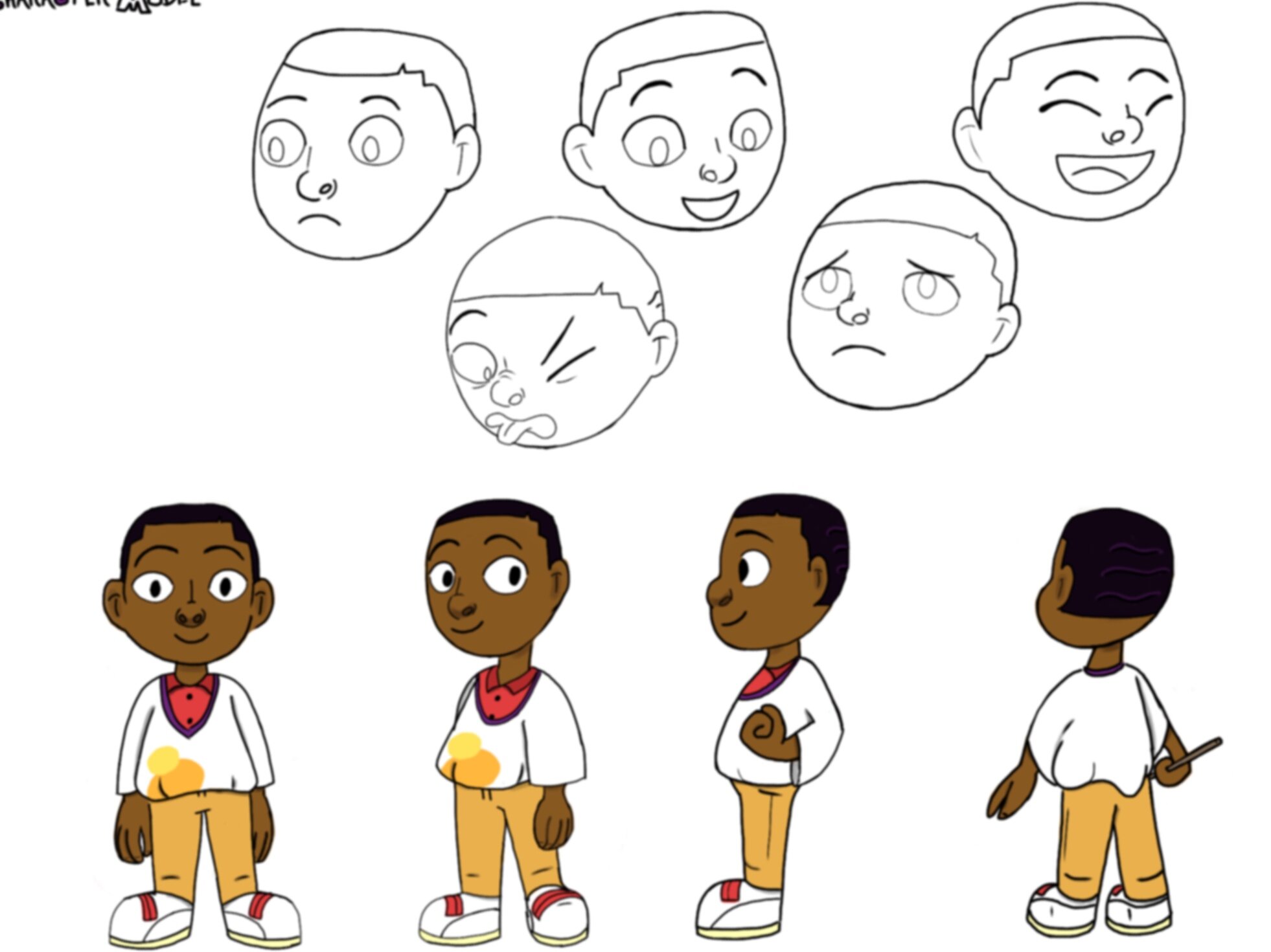 Facial expressions.