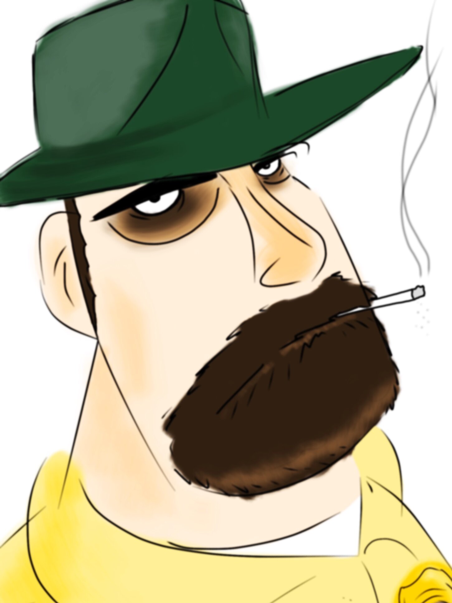 Fictional characters and pop icons.