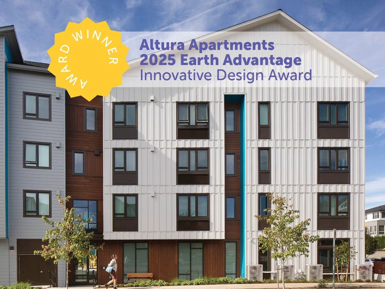 Salazar's Altura Project won this year’s Earth Advantage Innovative Design Award of 2025!